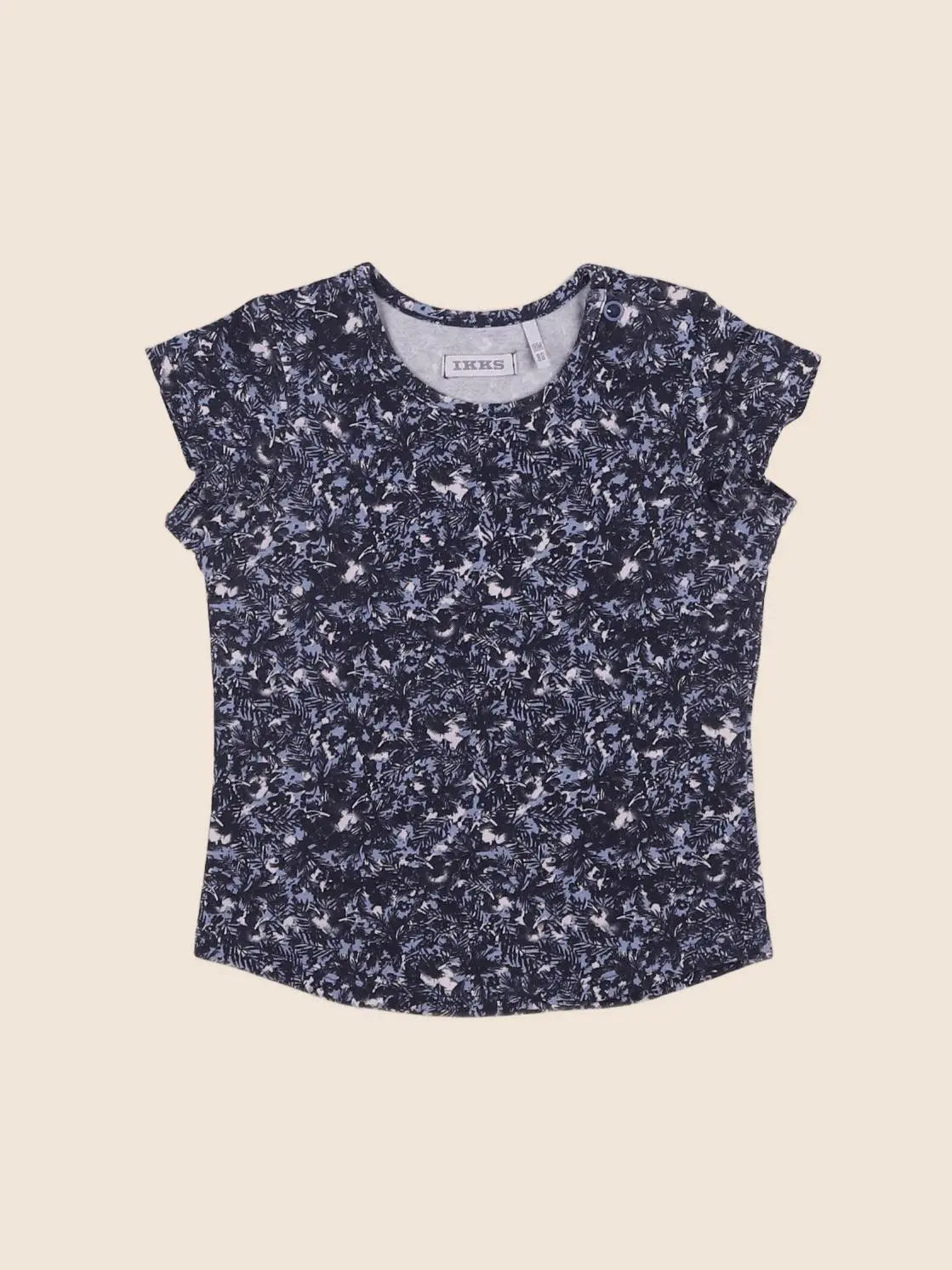 IKKS - tee-shirt bleu - 18 mois