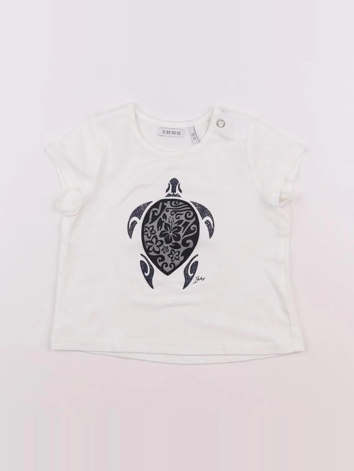 IKKS - tee-shirt blanc - 18 mois
