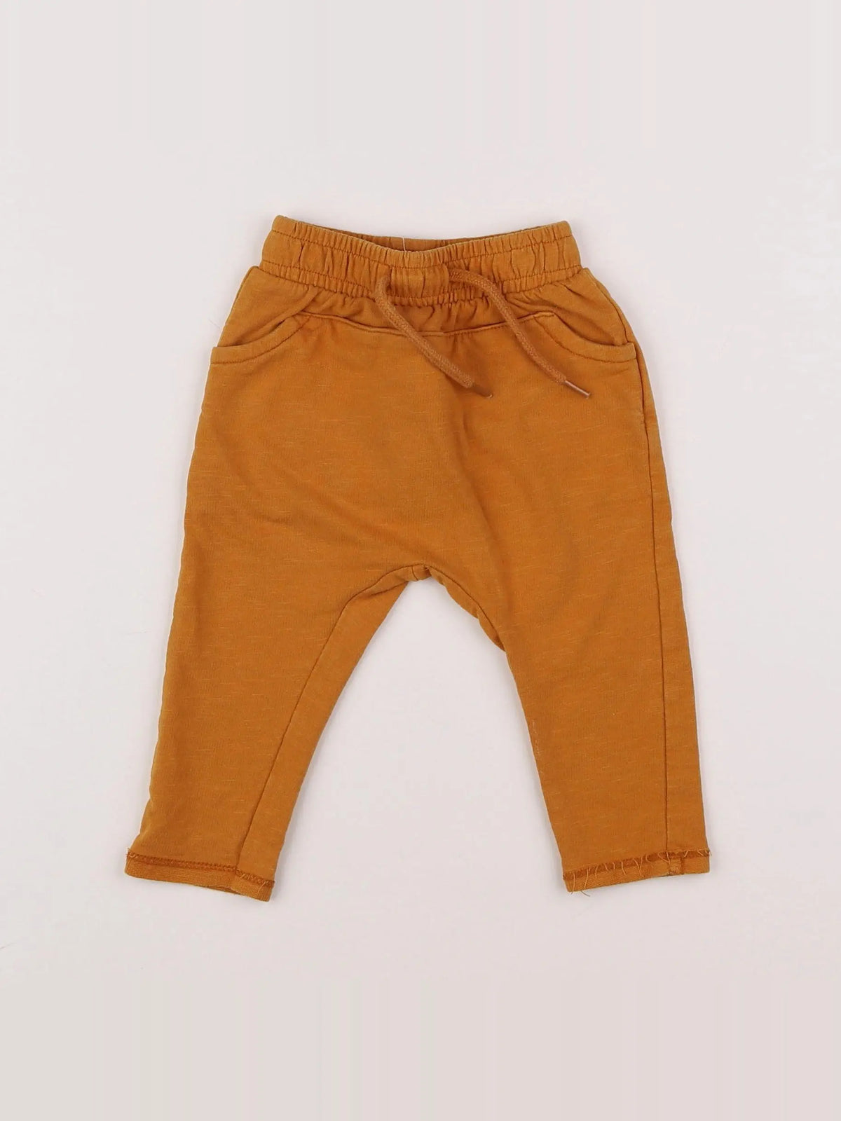 Vertbaudet - sarouel marron - 6 mois