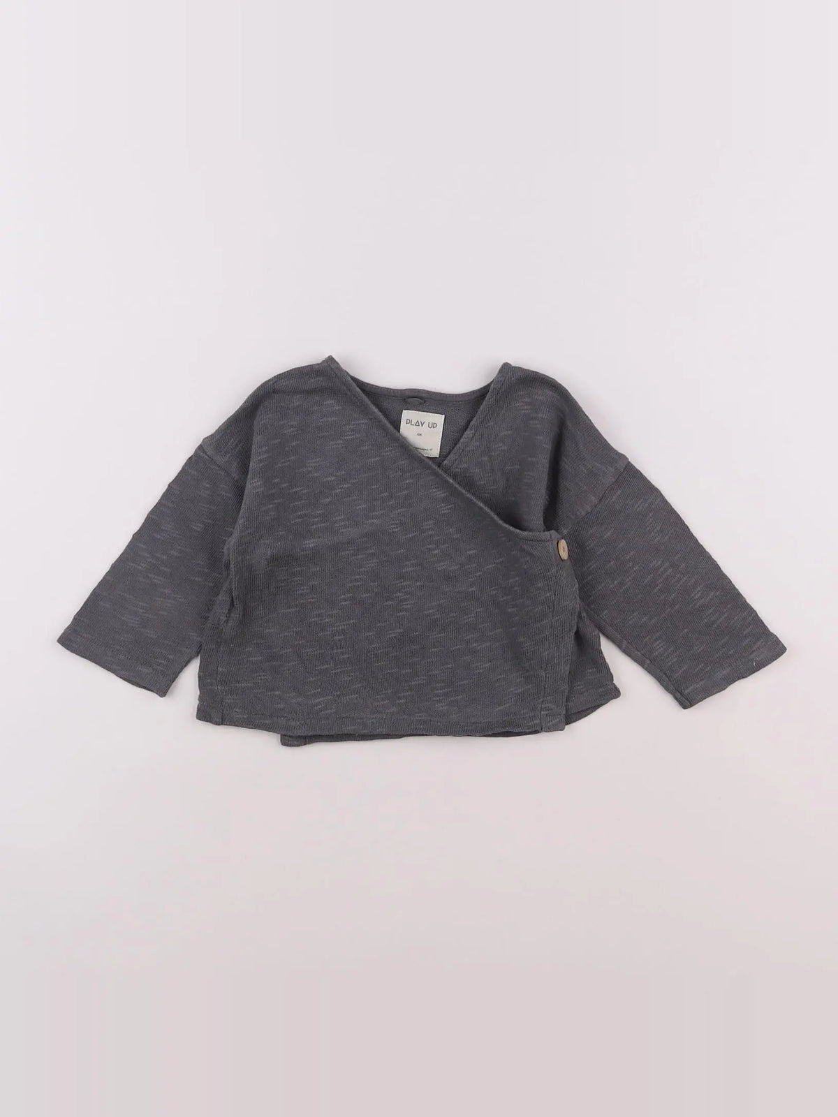 Play Up - tee-shirt gris - 6 mois
