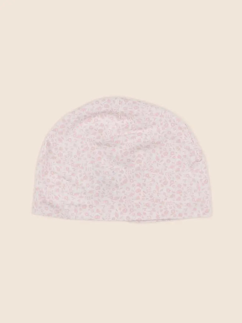 H&M - bonnet de naissance rose - 6/12 mois
