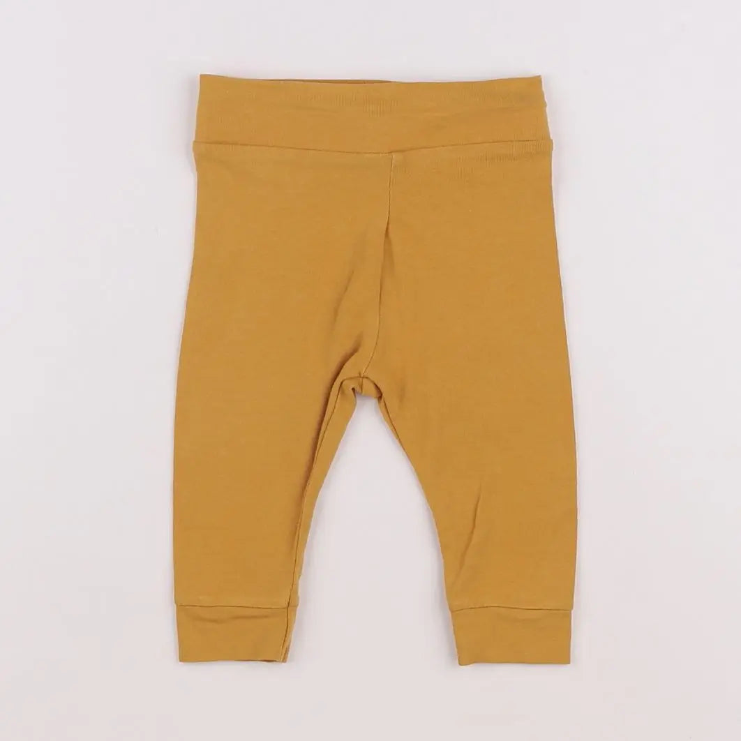 Vertbaudet - legging jaune - 3 mois