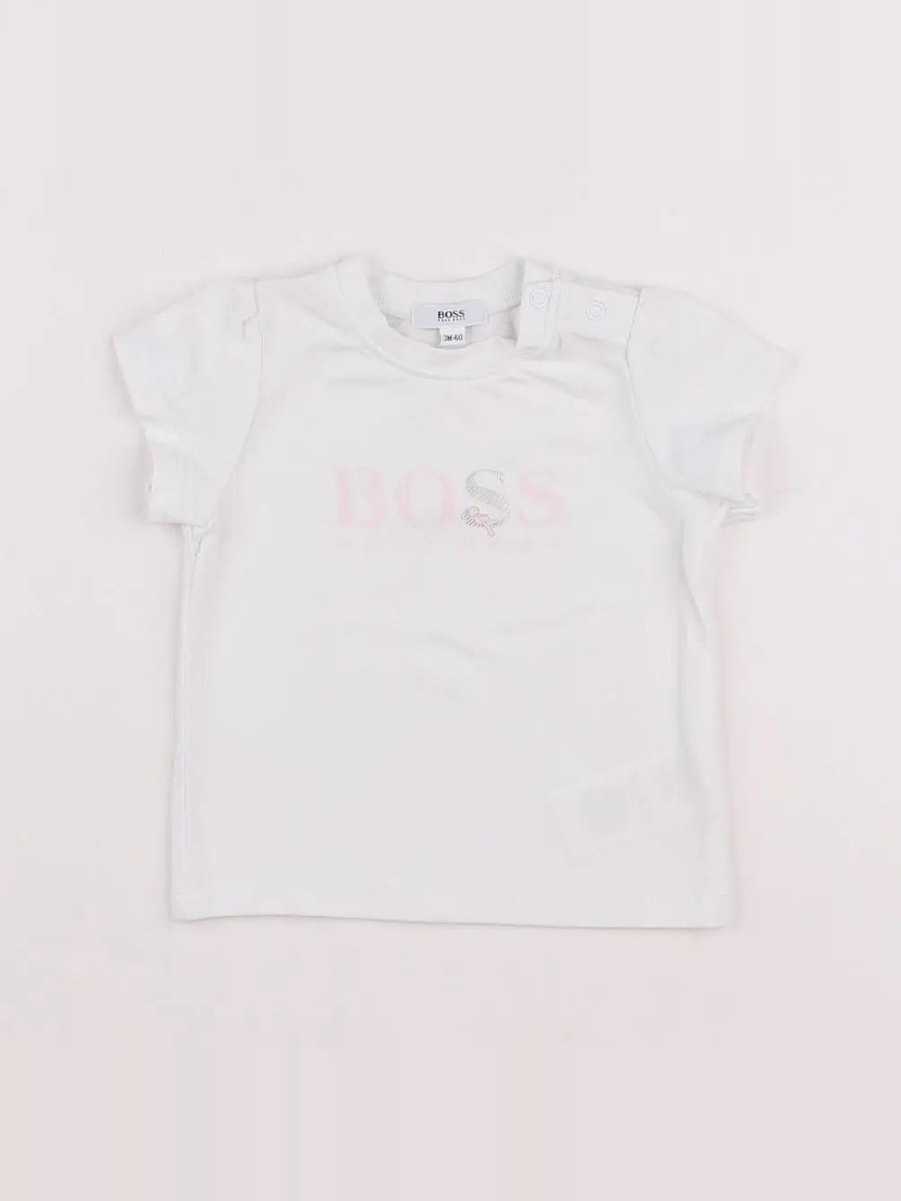 Hugo Boss - tee-shirt blanc - 3 mois