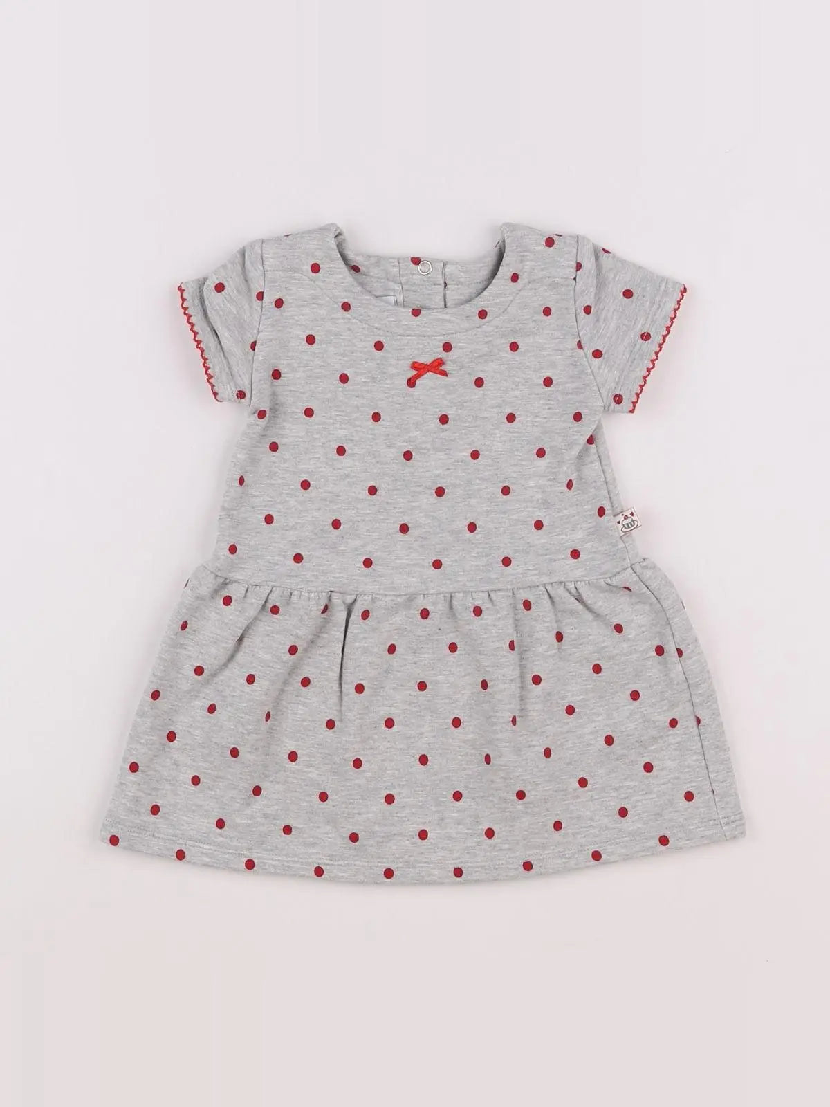 Absorba - robe gris - 9 mois