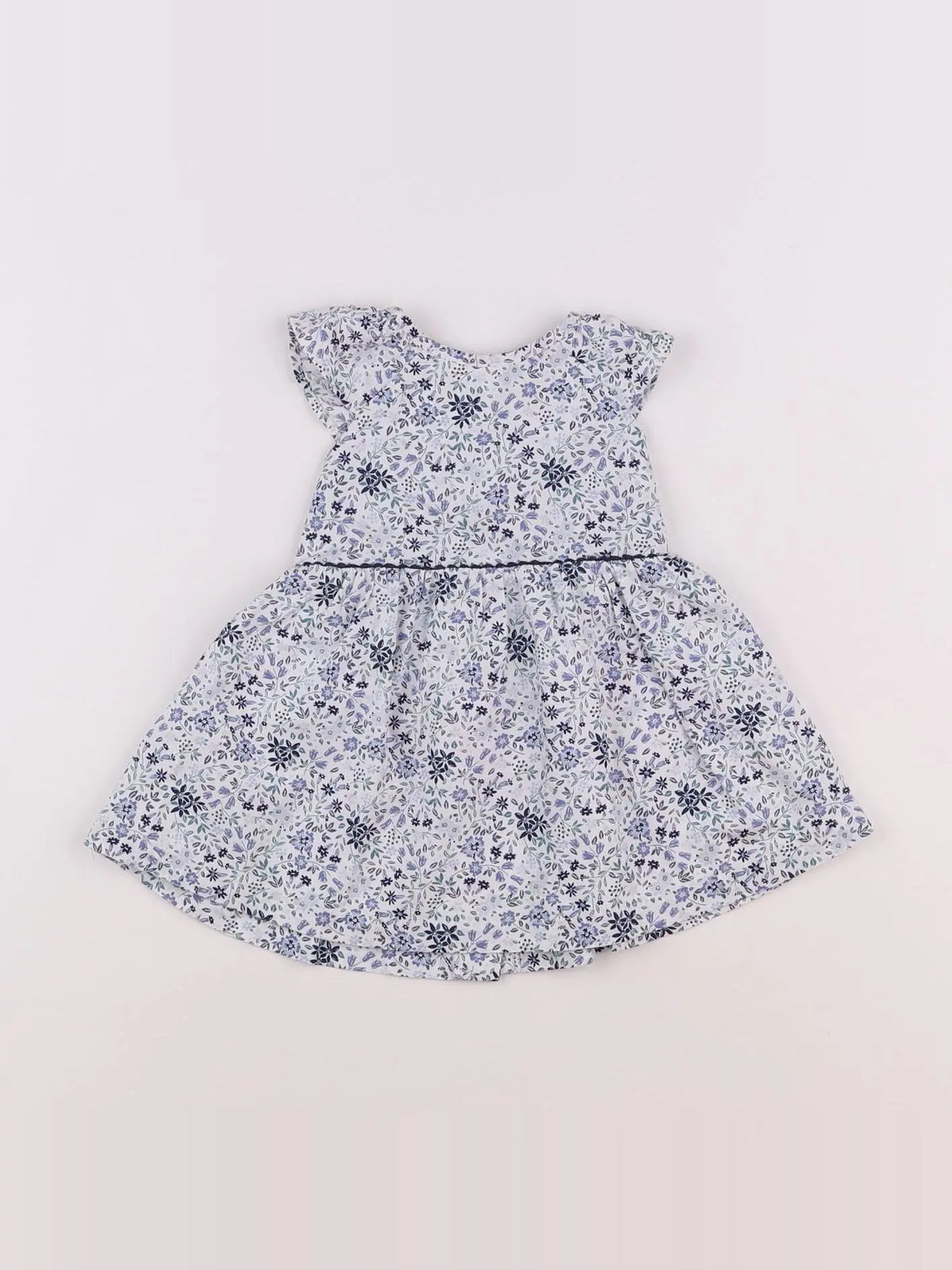 Vertbaudet - robe bleu - 6 mois