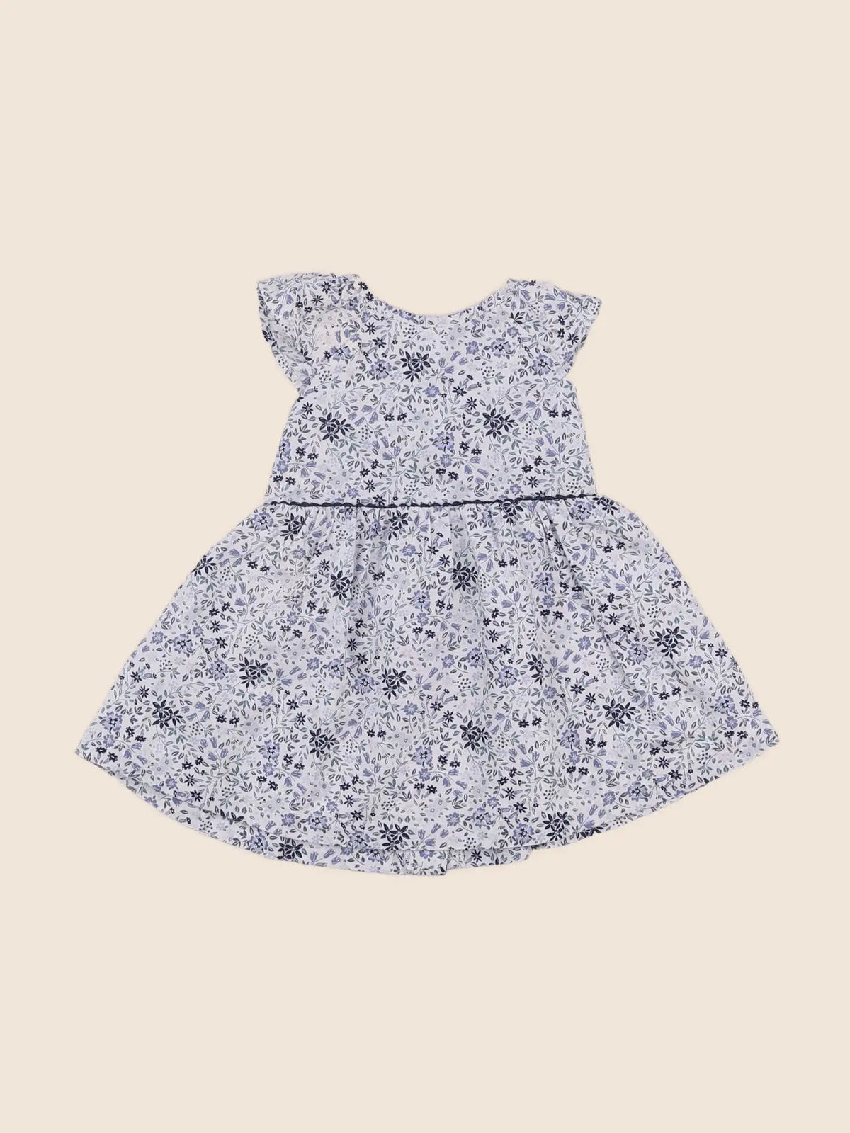 Vertbaudet - robe bleu - 6 mois
