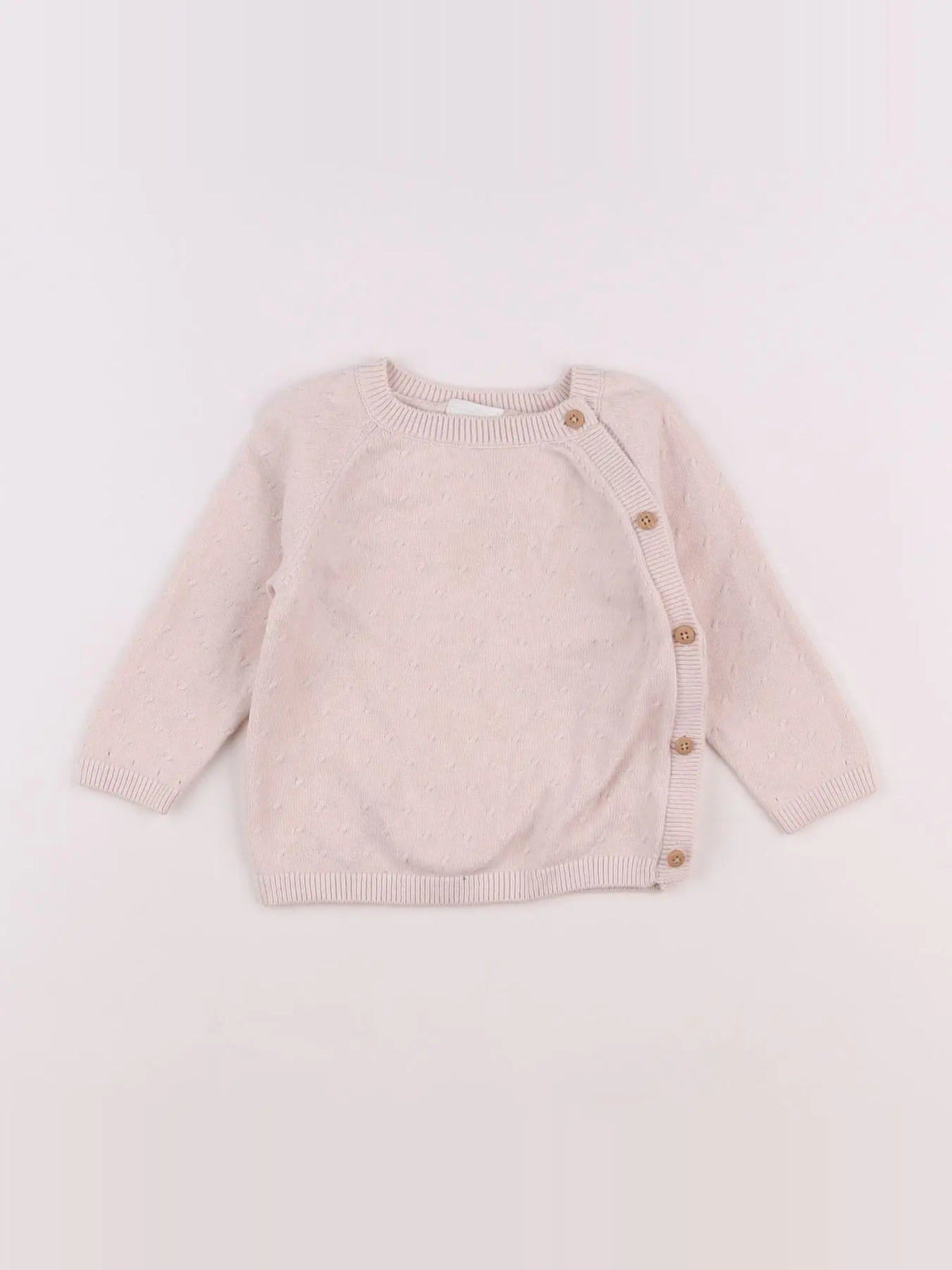 Tape à l'oeil - gilet rose - 6 mois