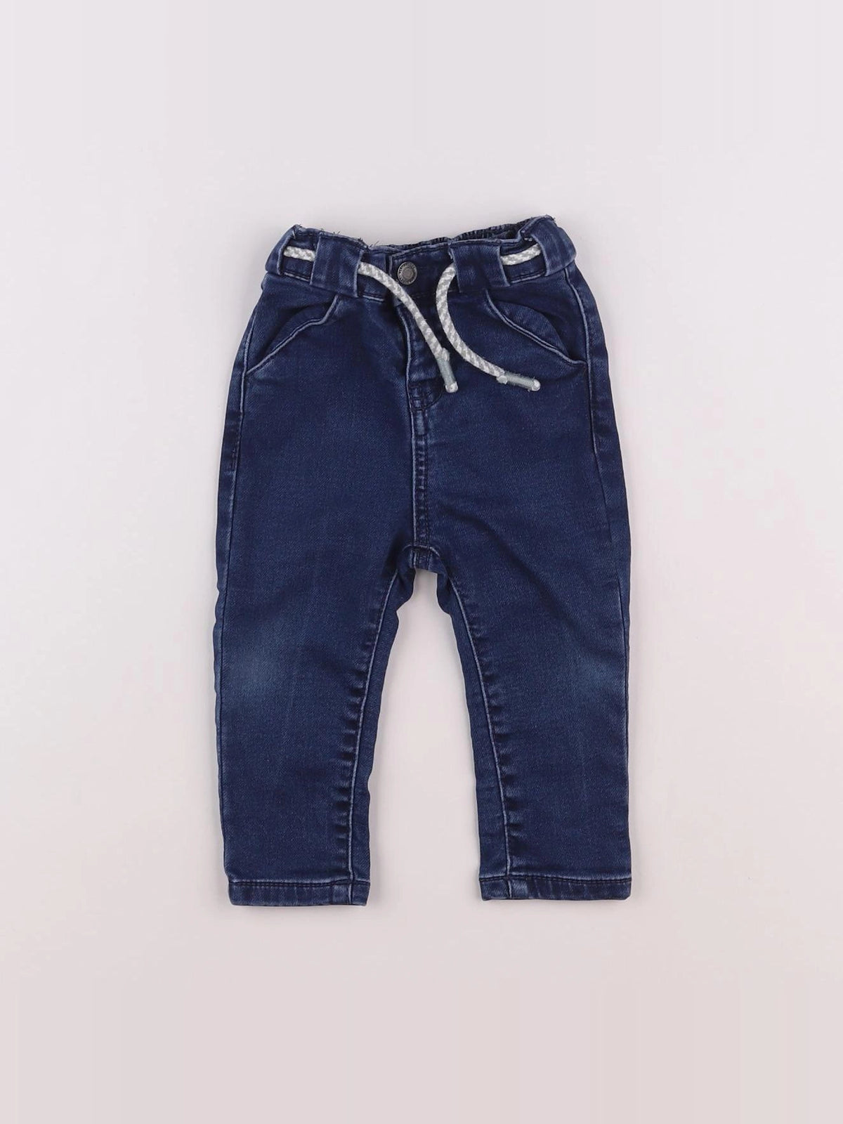 Vertbaudet - jean bleu - 9 mois