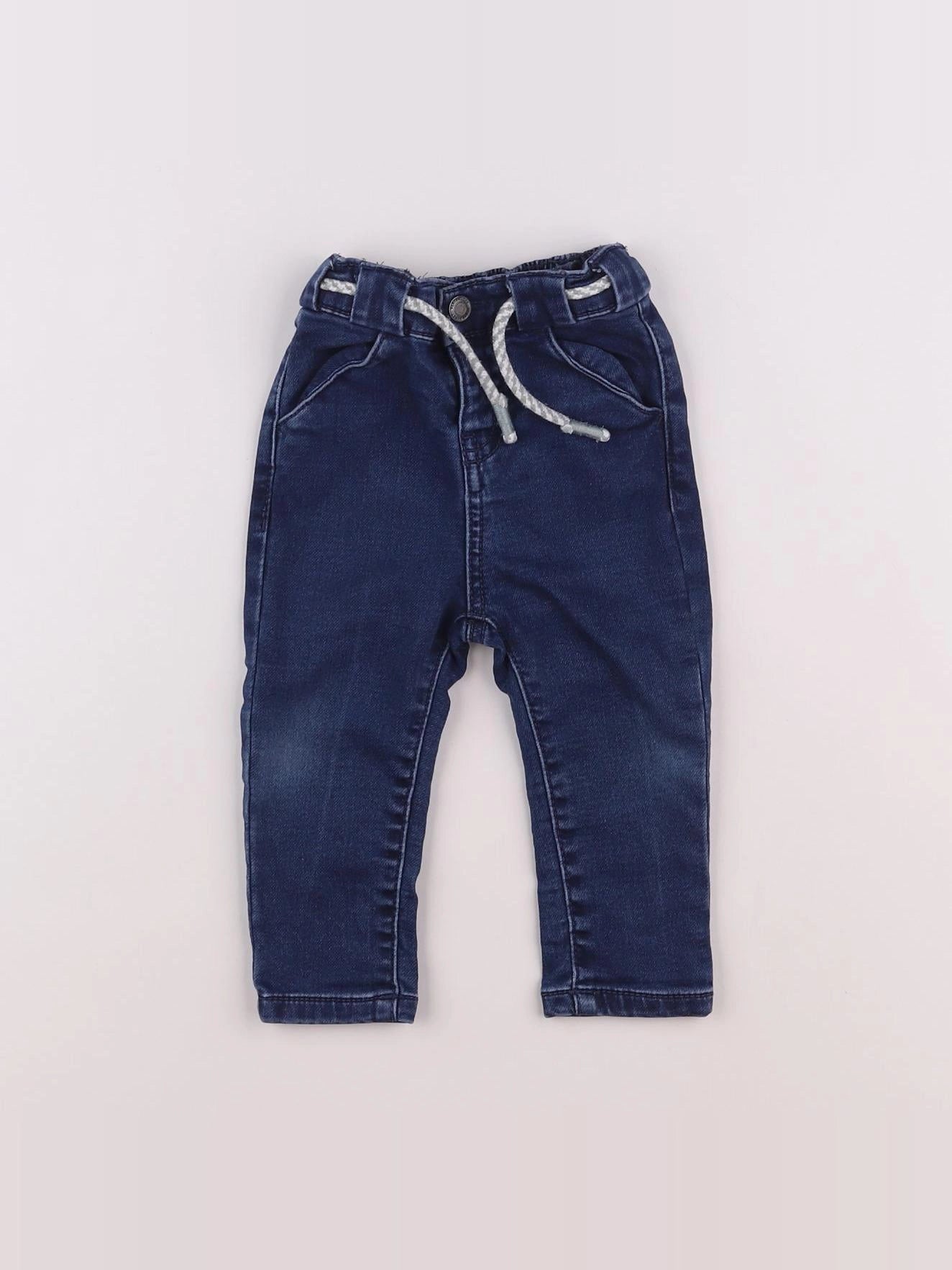 Vertbaudet - jean bleu - 9 mois