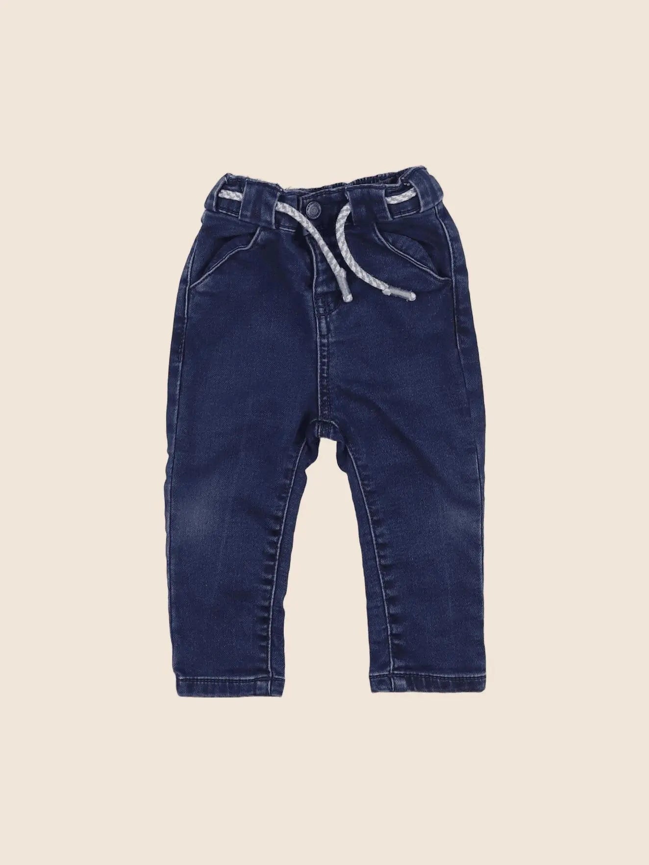 Vertbaudet - jean bleu - 9 mois