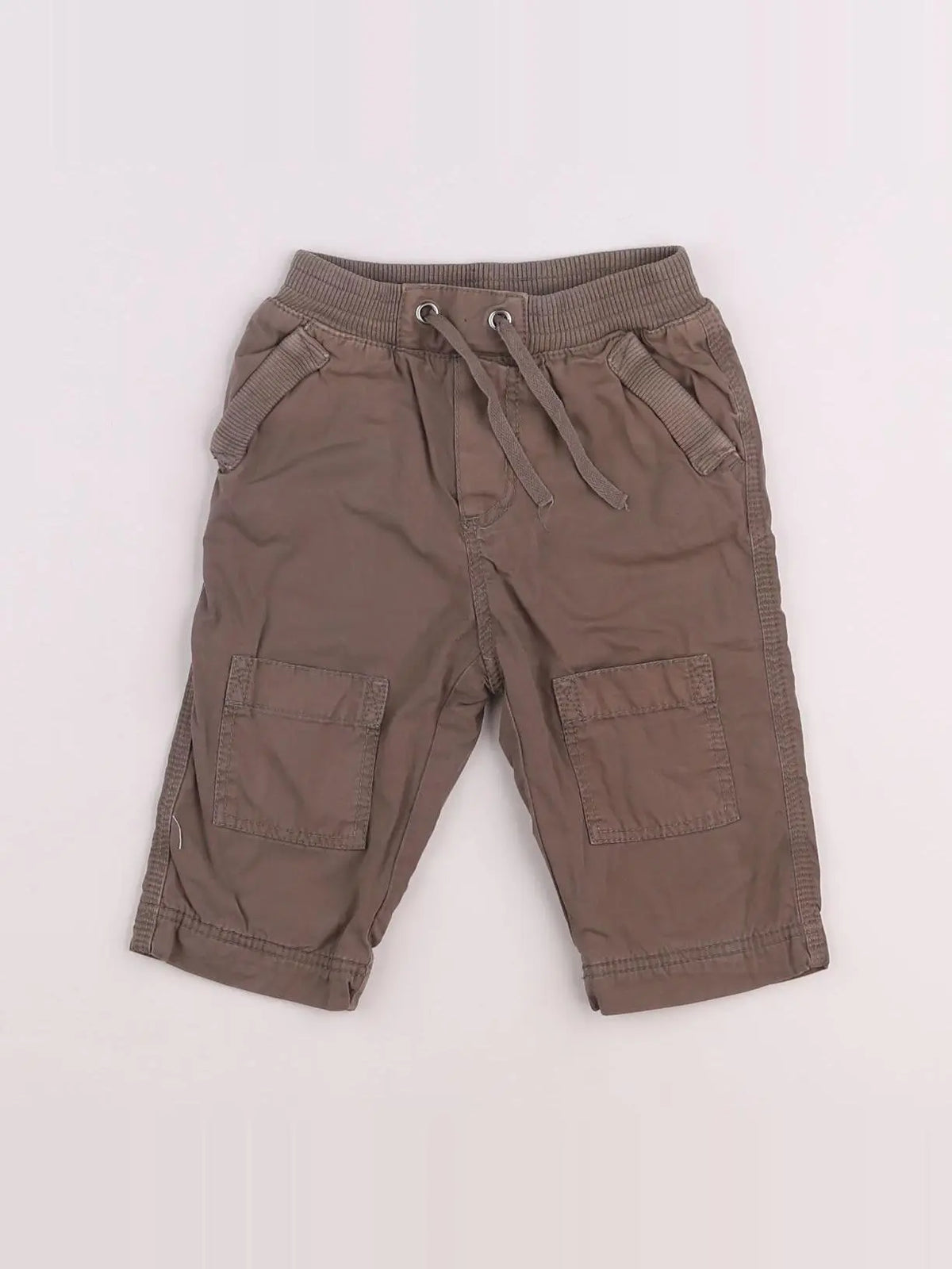 Petit Bateau - pantalon marron - 6 mois