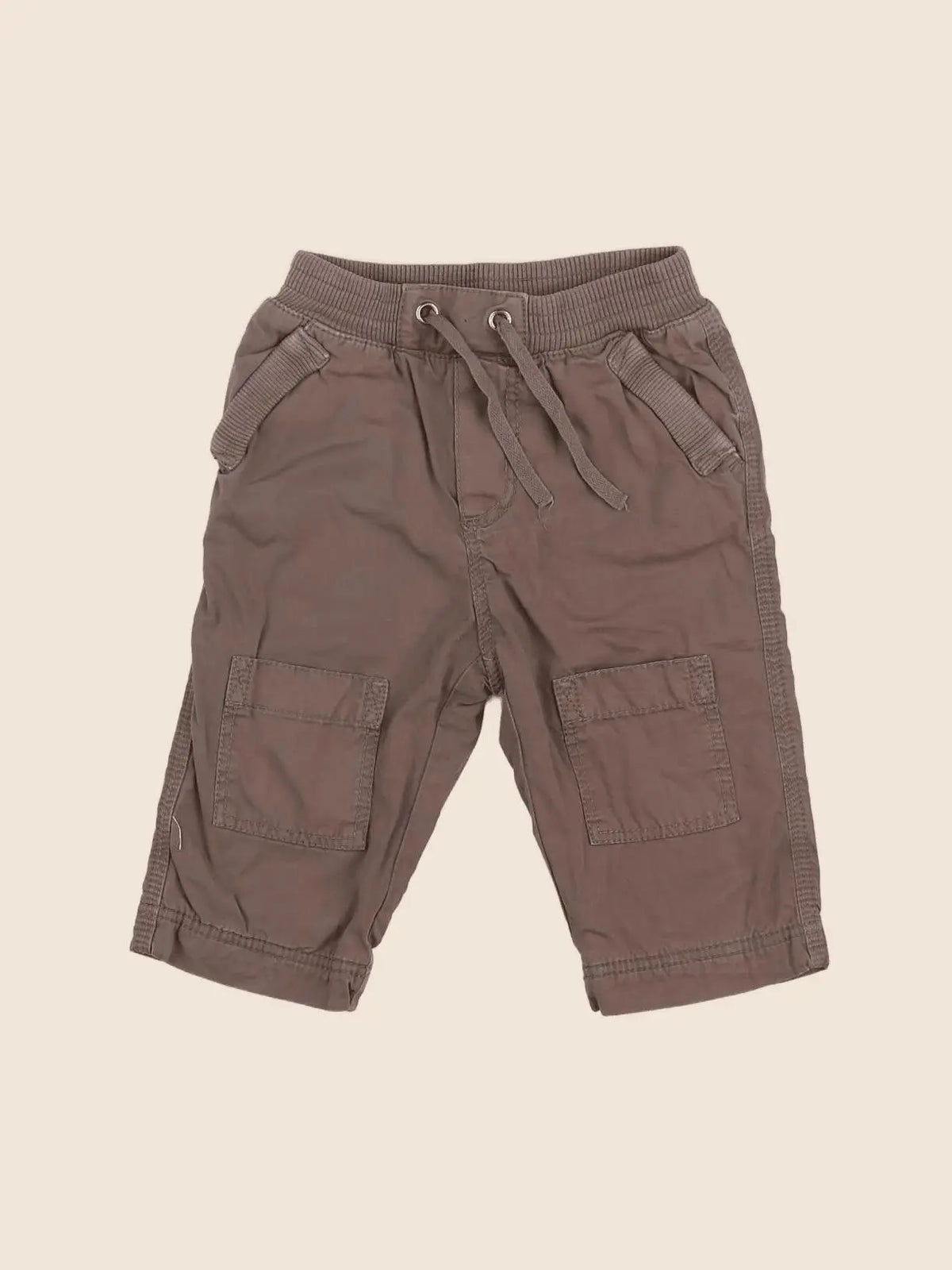 Petit Bateau - pantalon marron - 6 mois