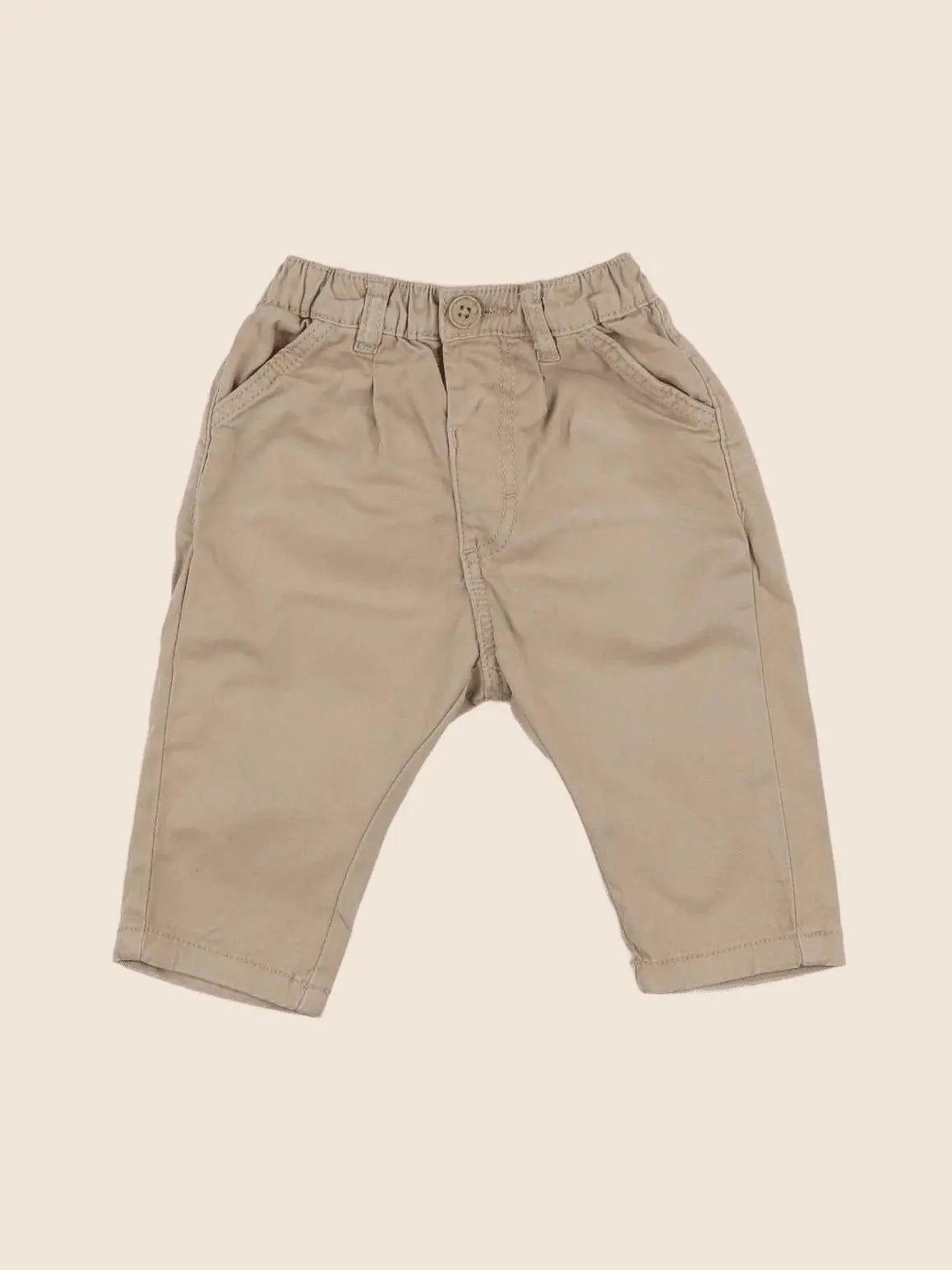 Tape à l'oeil - pantalon beige - 6 mois