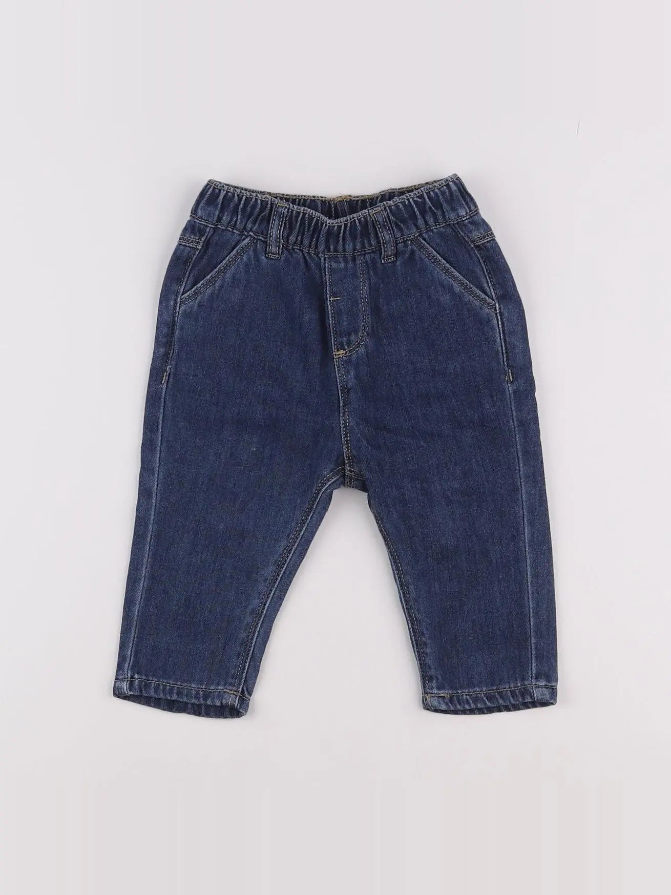 Tape à l'oeil - jegging bleu - 6 mois