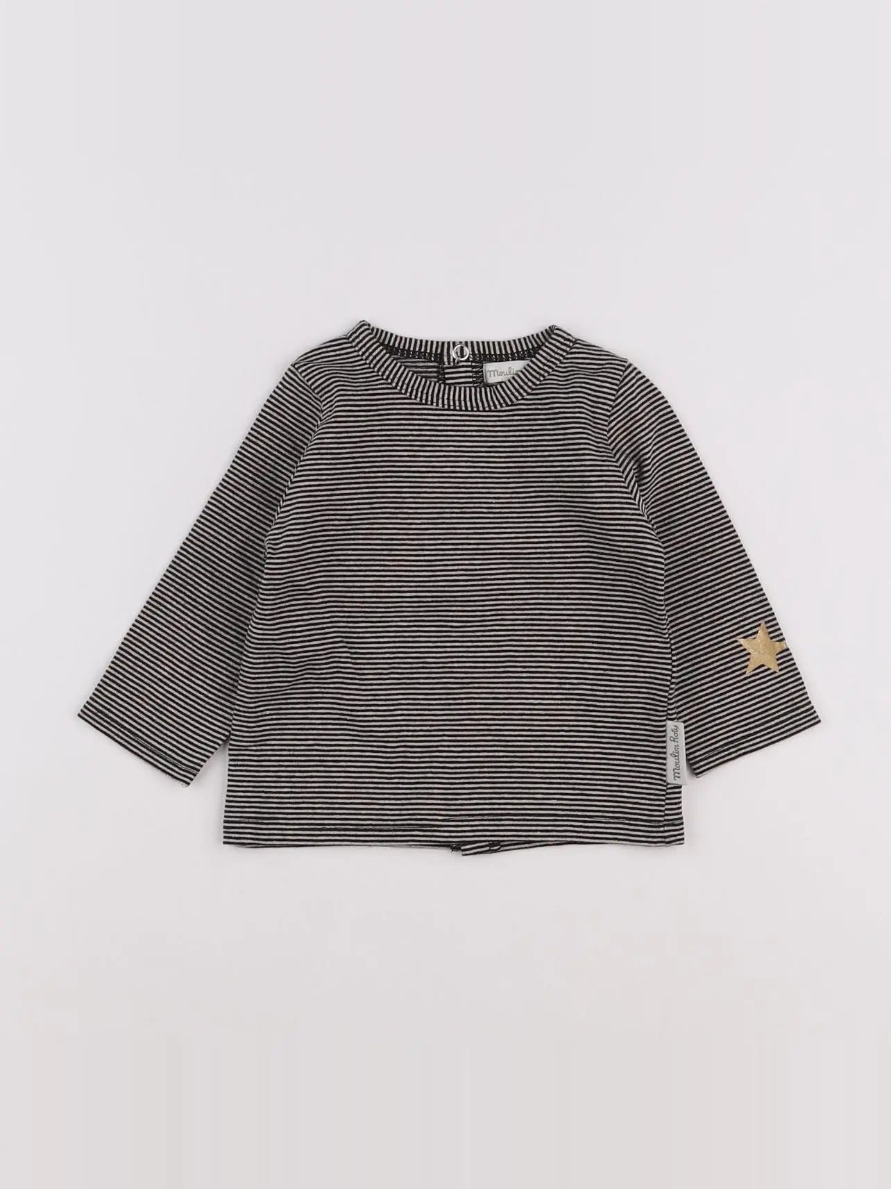 Moulin Roty - tee-shirt gris - 6 mois