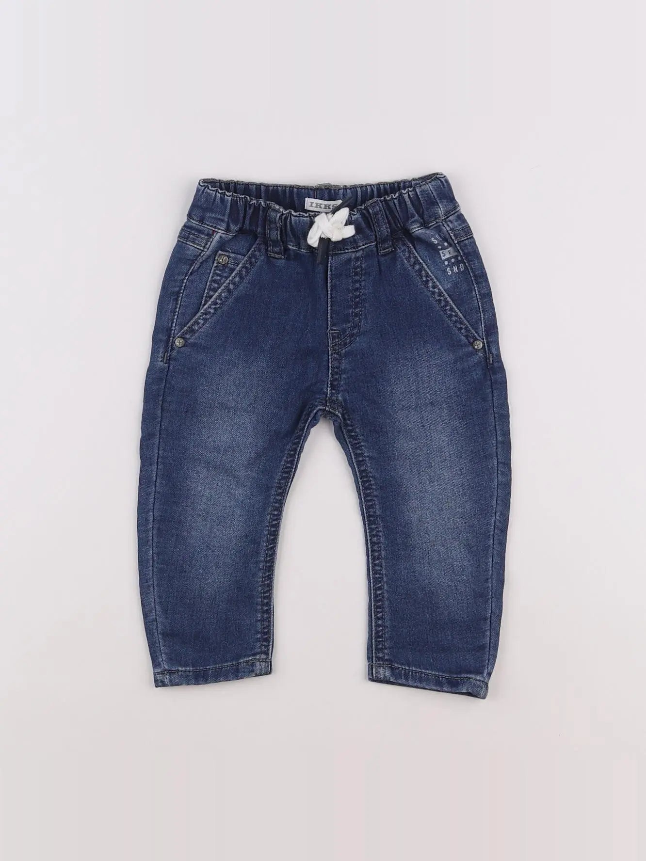 IKKS - jean bleu - 12 mois