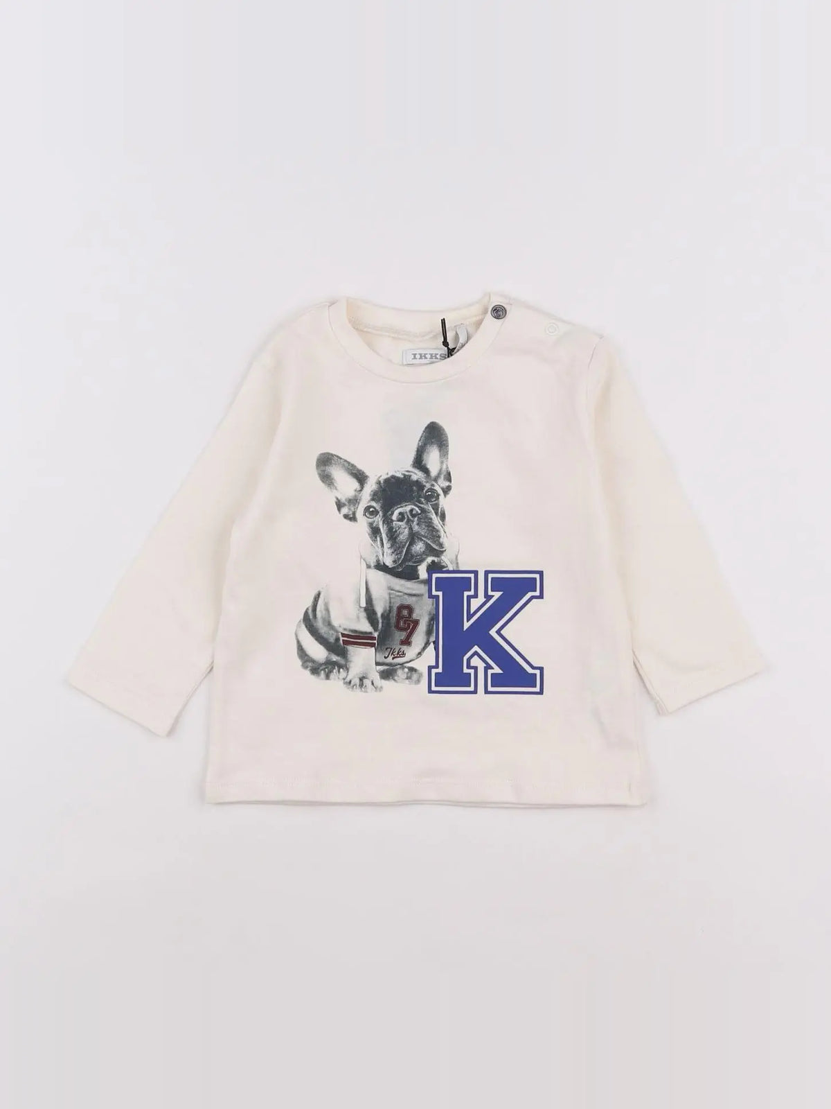 IKKS - tee-shirt beige - 12 mois