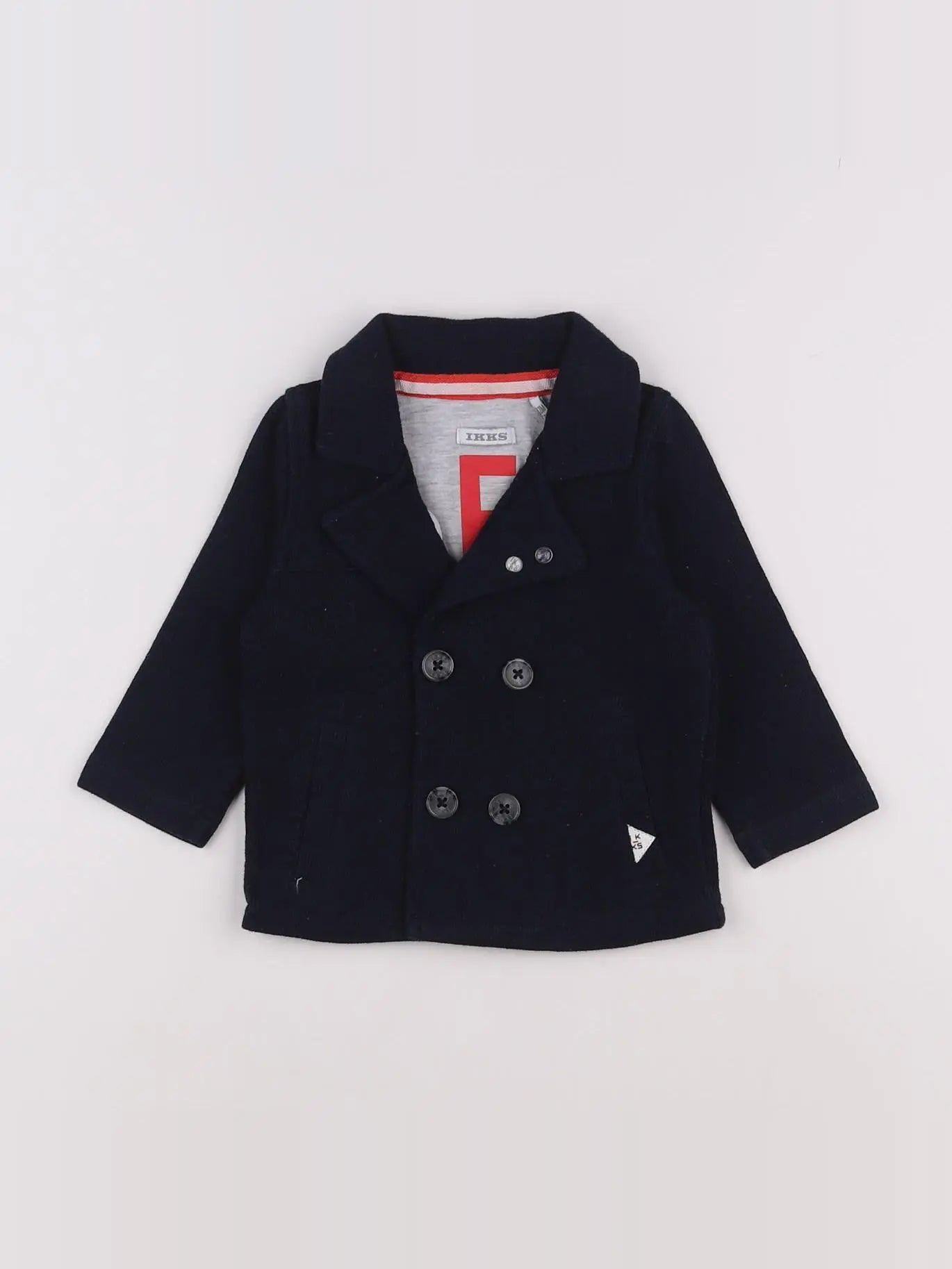 IKKS - veste bleu - 12 mois