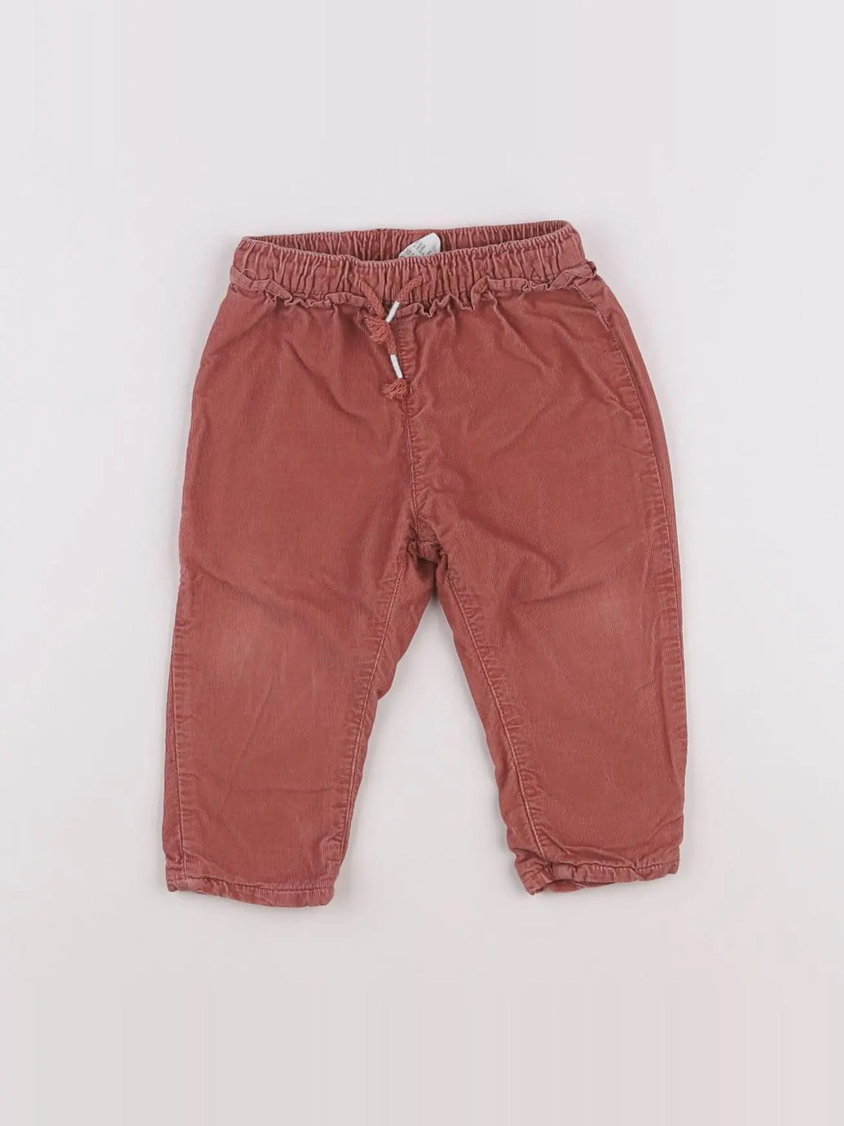 H&M - pantalon rose - 6/9 mois