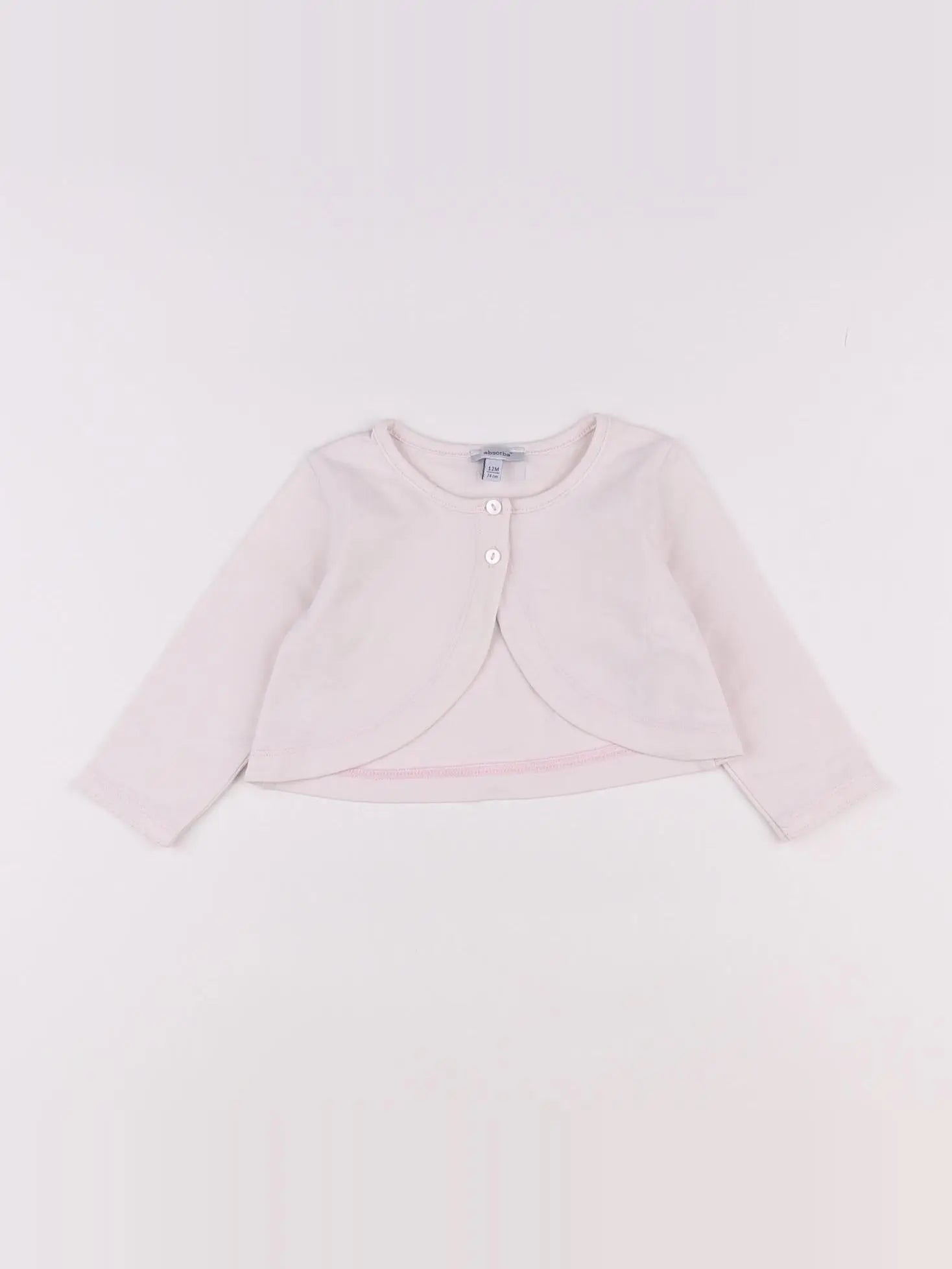 Absorba - gilet rose - 12 mois