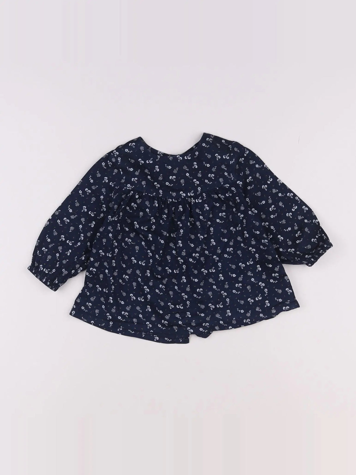 Tape à l'oeil - blouse bleu - 12 mois