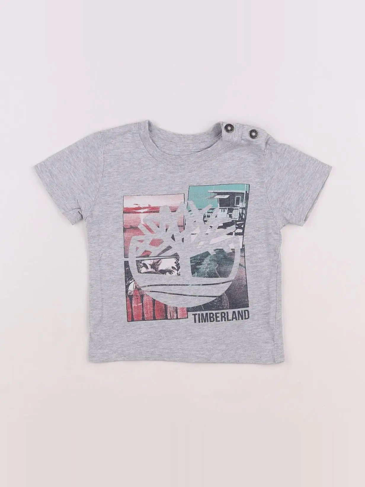 Timberland - tee-shirt gris - 9 mois