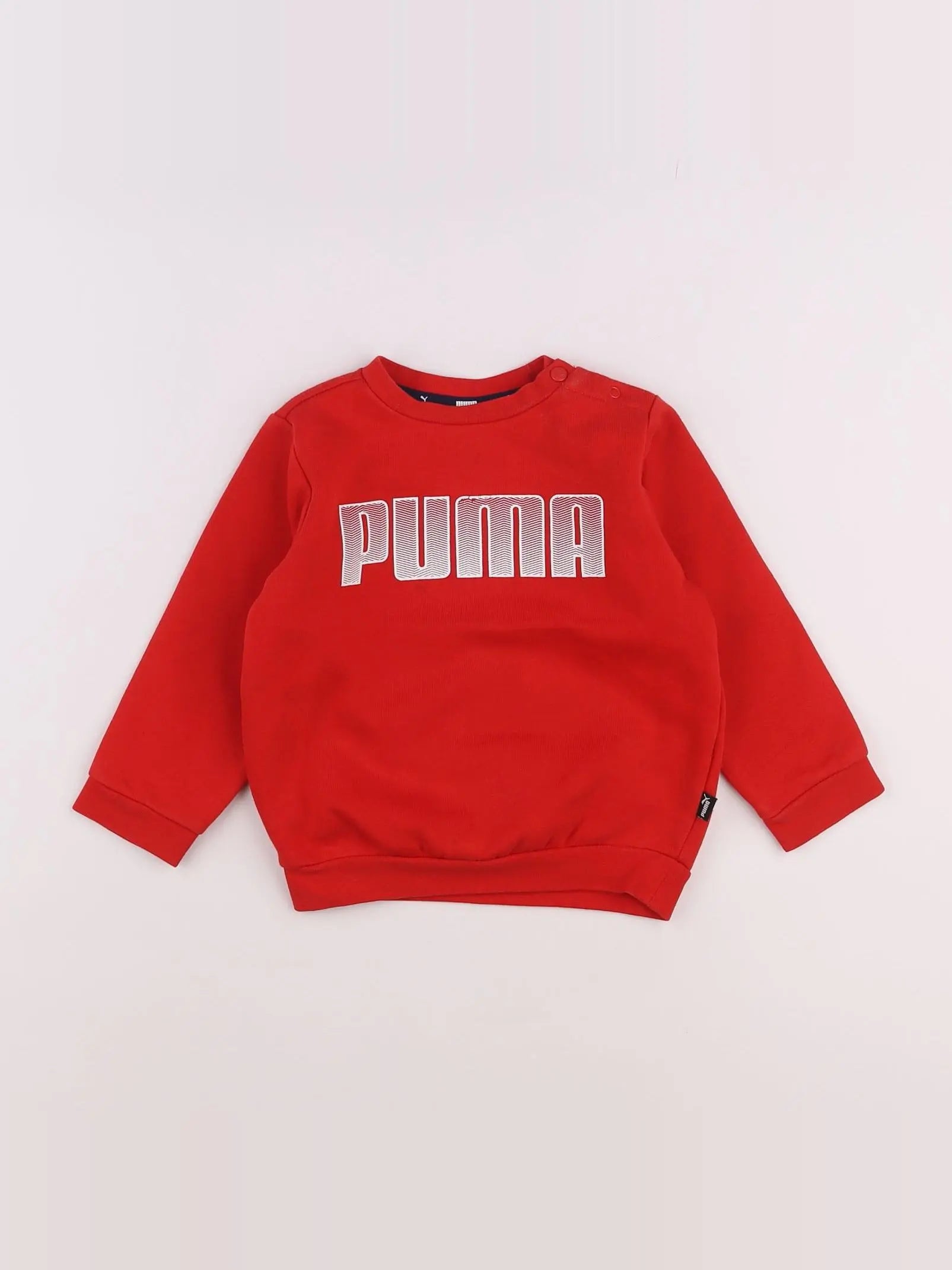 Puma - sweat rouge - 9/12 mois