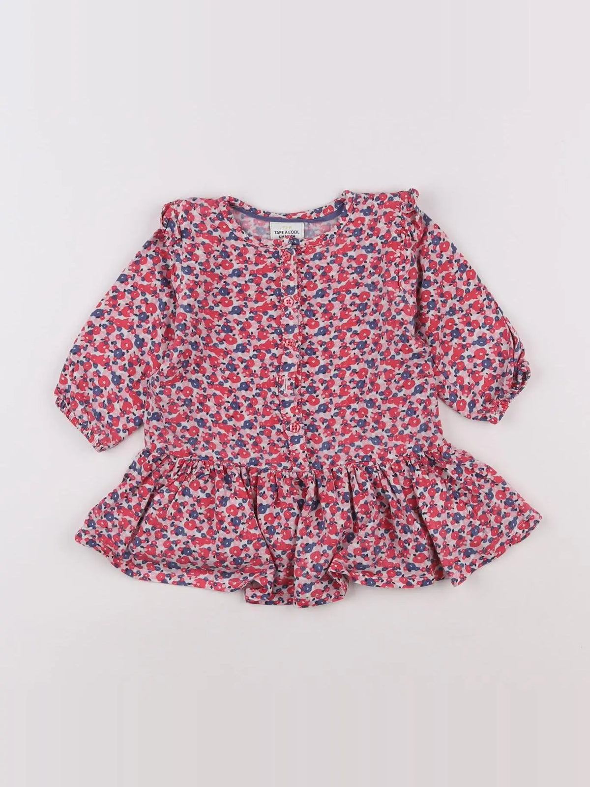 Tape à l'oeil - robe multicolore - 6 mois