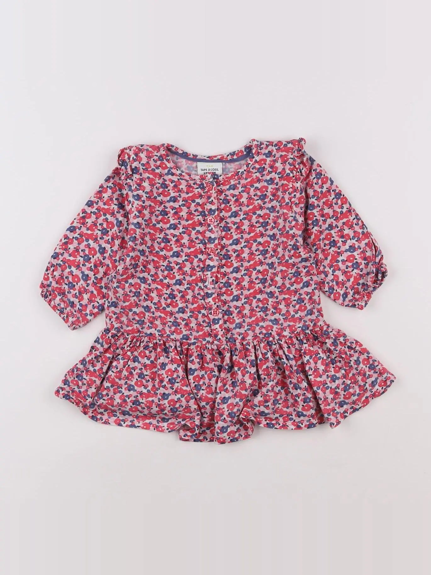 Tape à l'oeil - robe multicolore - 6 mois