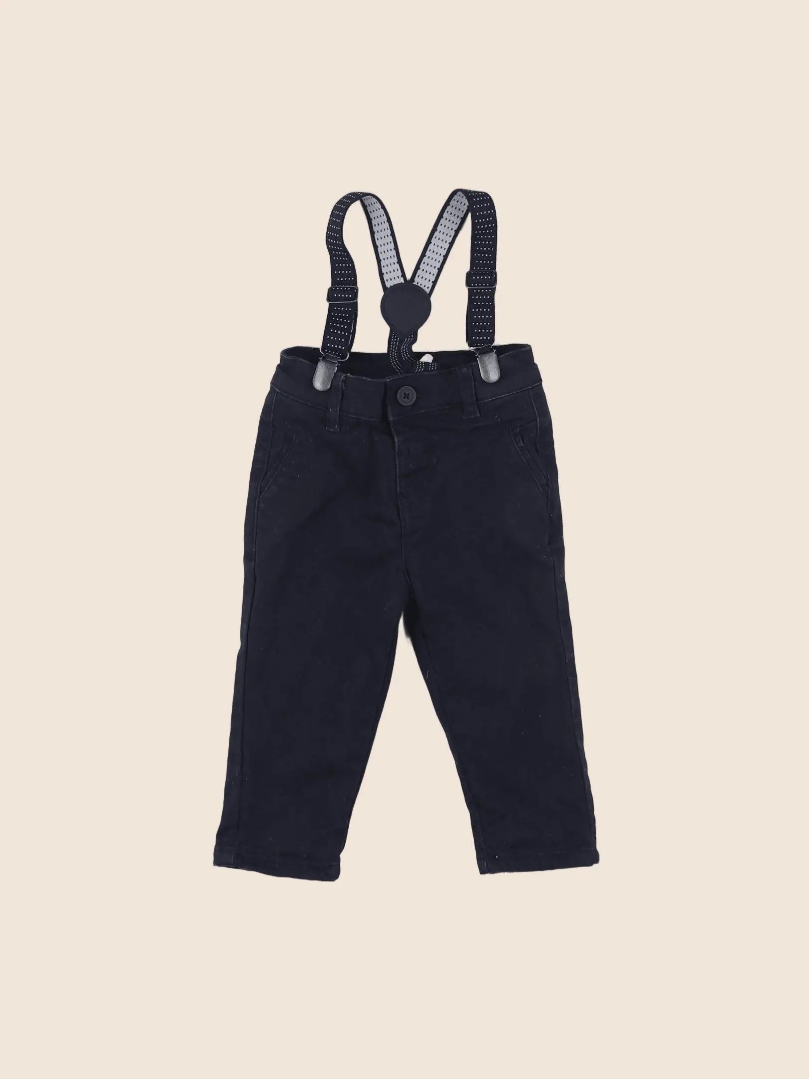 Tape à l'oeil - pantalon bleu - 6 mois