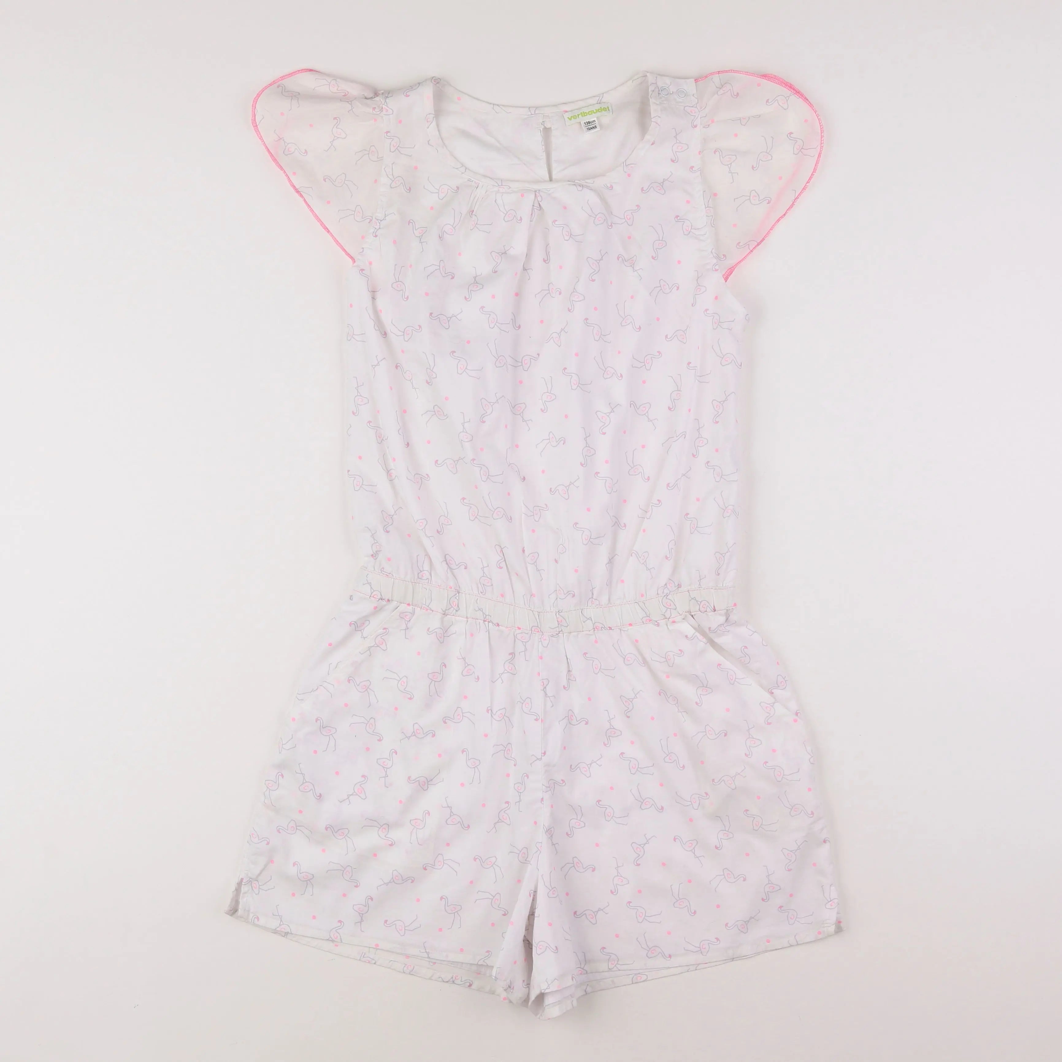 Vertbaudet - combinaison blanc - 10 ans