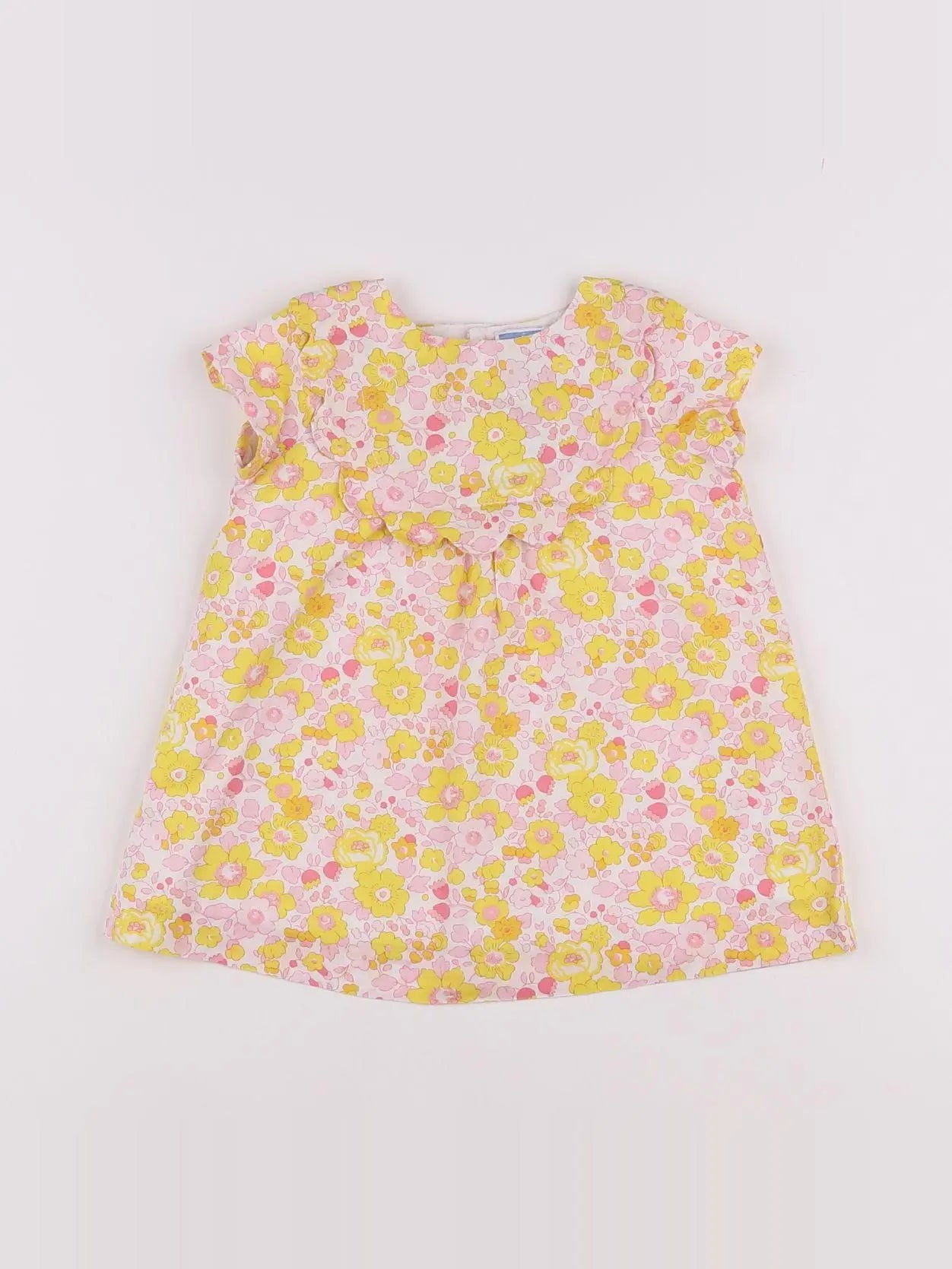 Jacadi - robe liberty multicolore - 6 mois