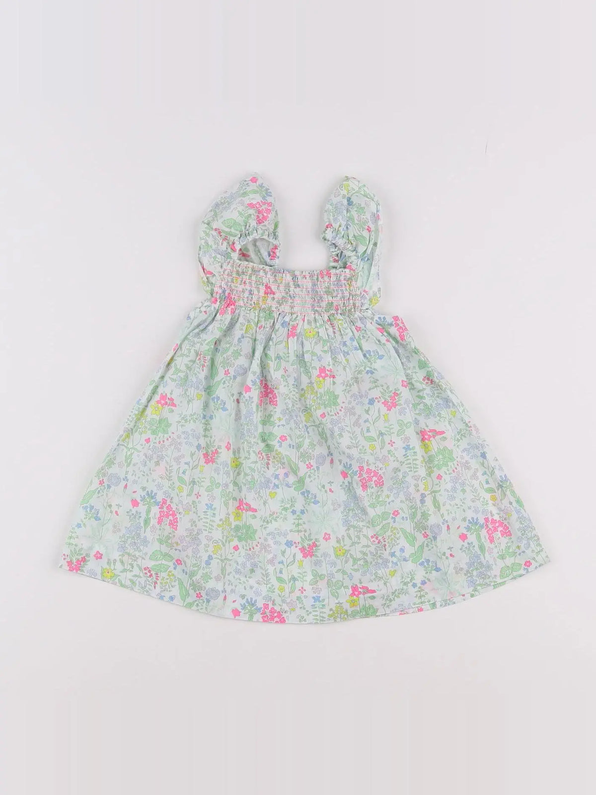 Jacadi - robe liberty multicolore - 6 mois