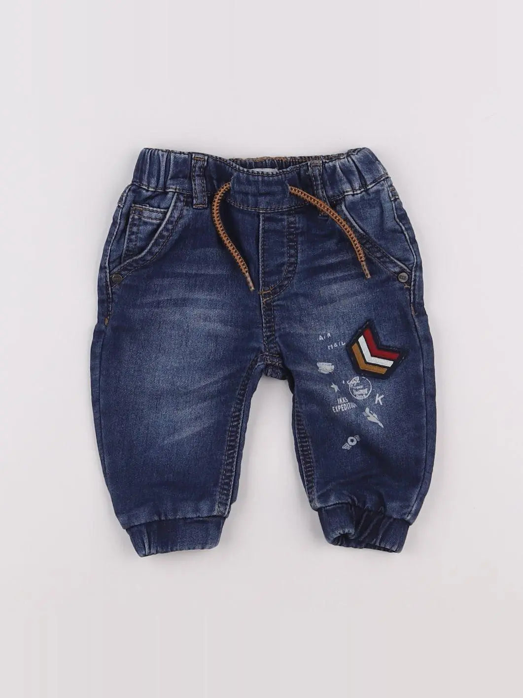 IKKS - jean bleu - 6 mois