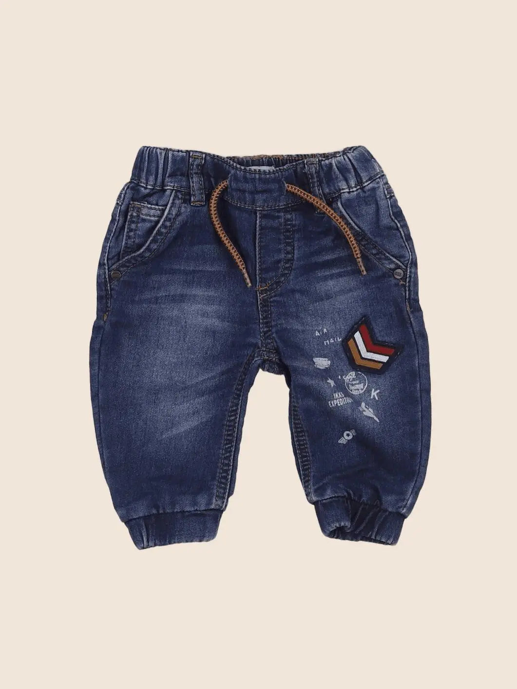 IKKS - jean bleu - 6 mois
