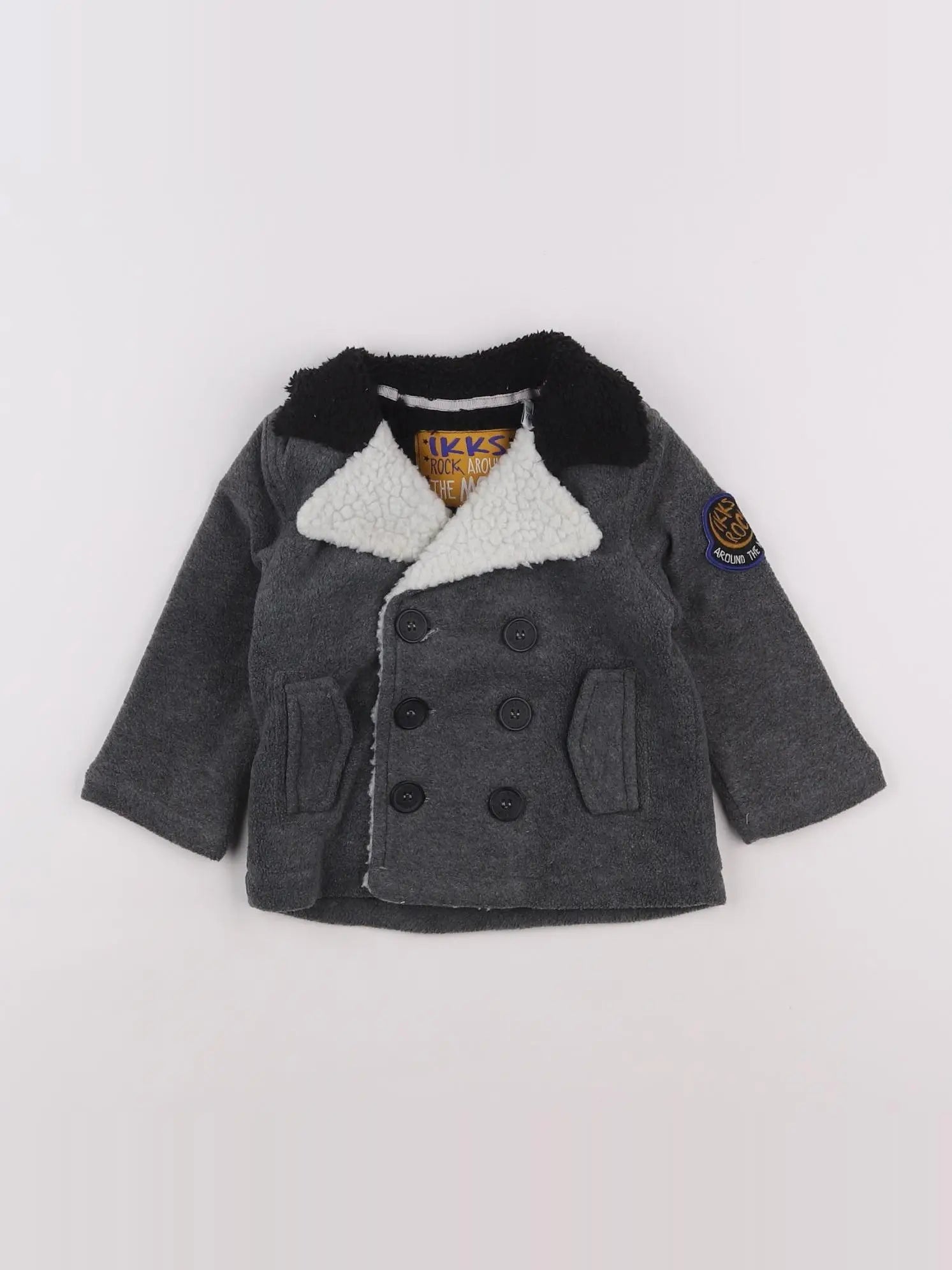 IKKS - veste gris - 12 mois