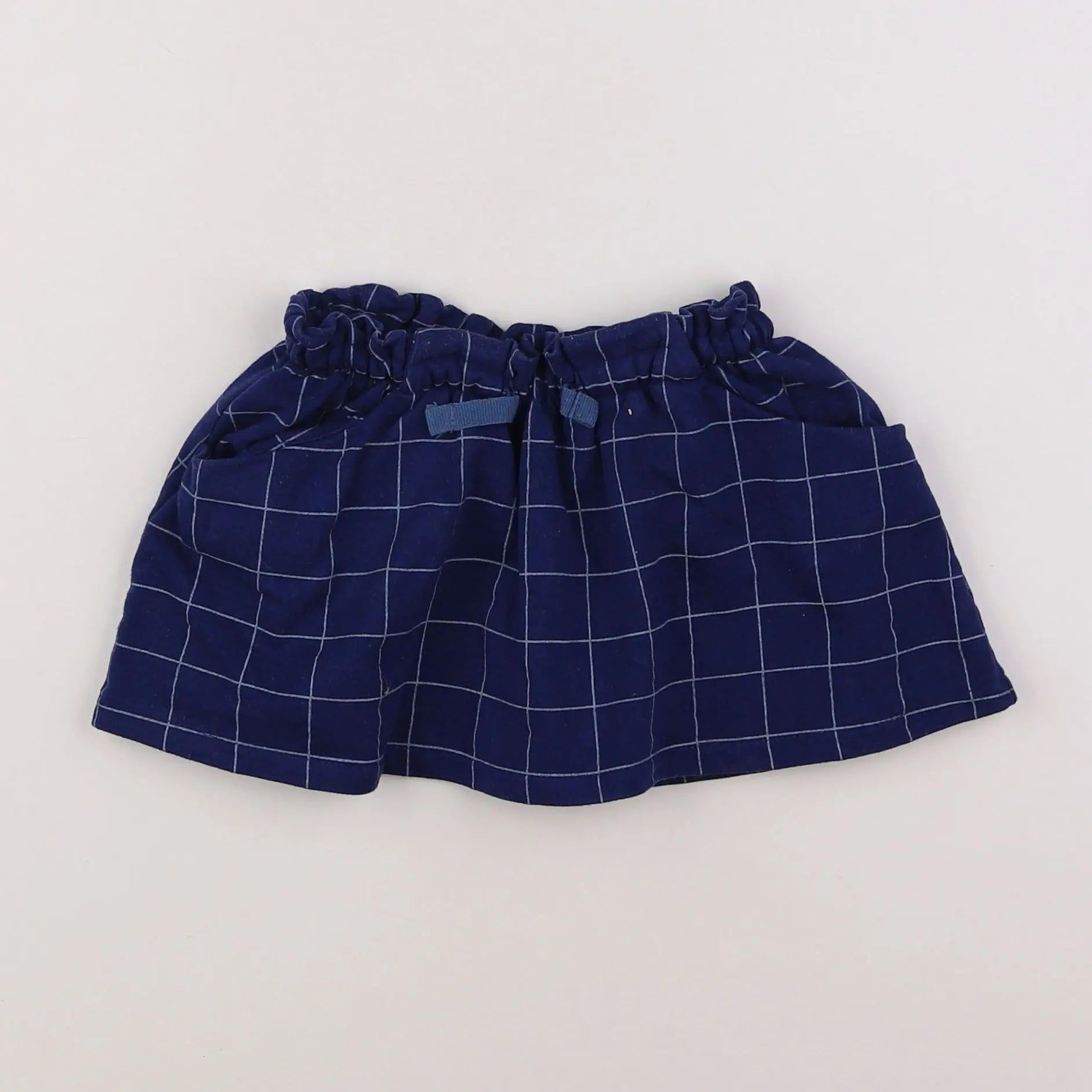 Vertbaudet - jupe bleu - 12 mois