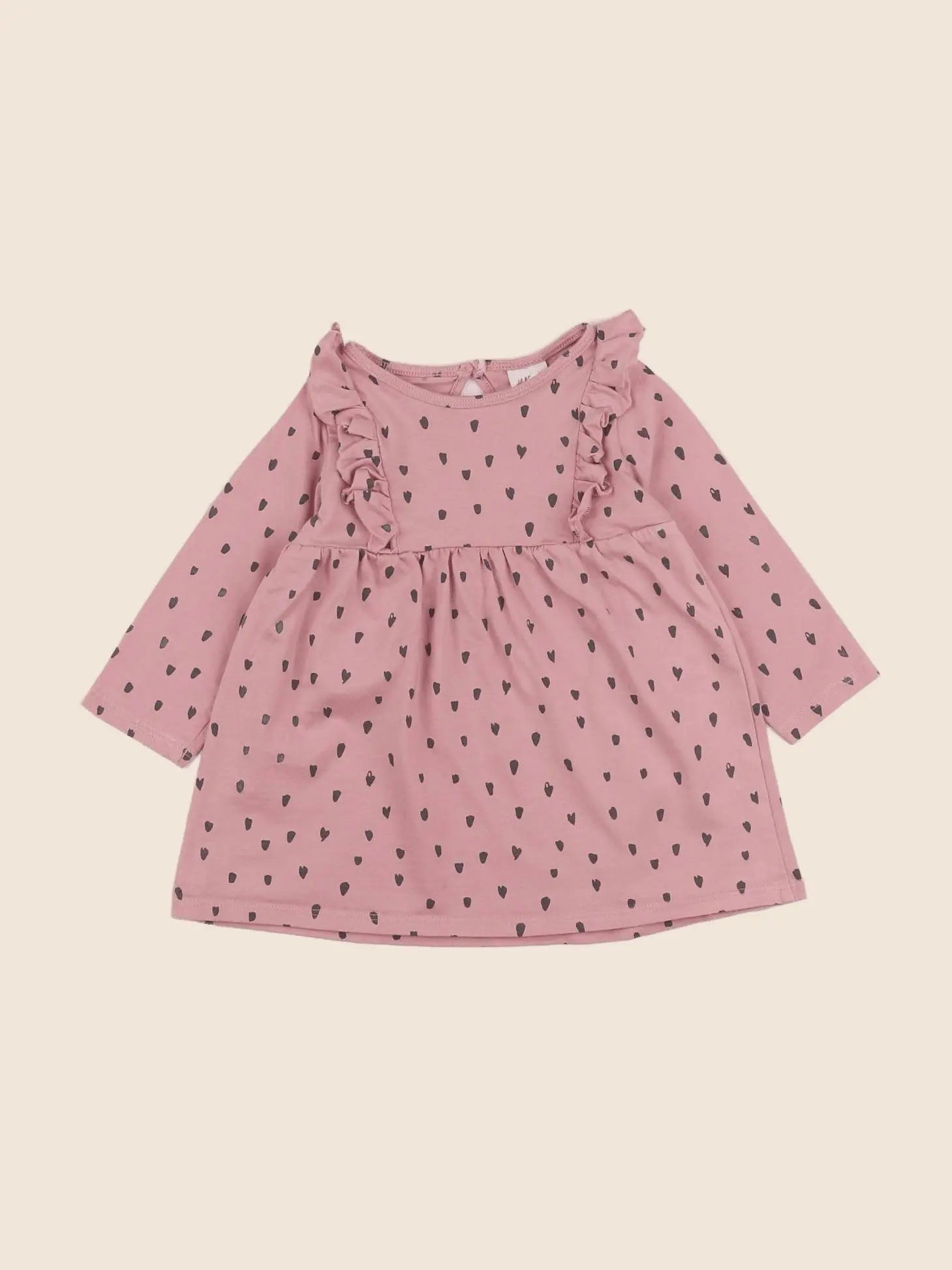 H&M - robe rose - 3/6 mois