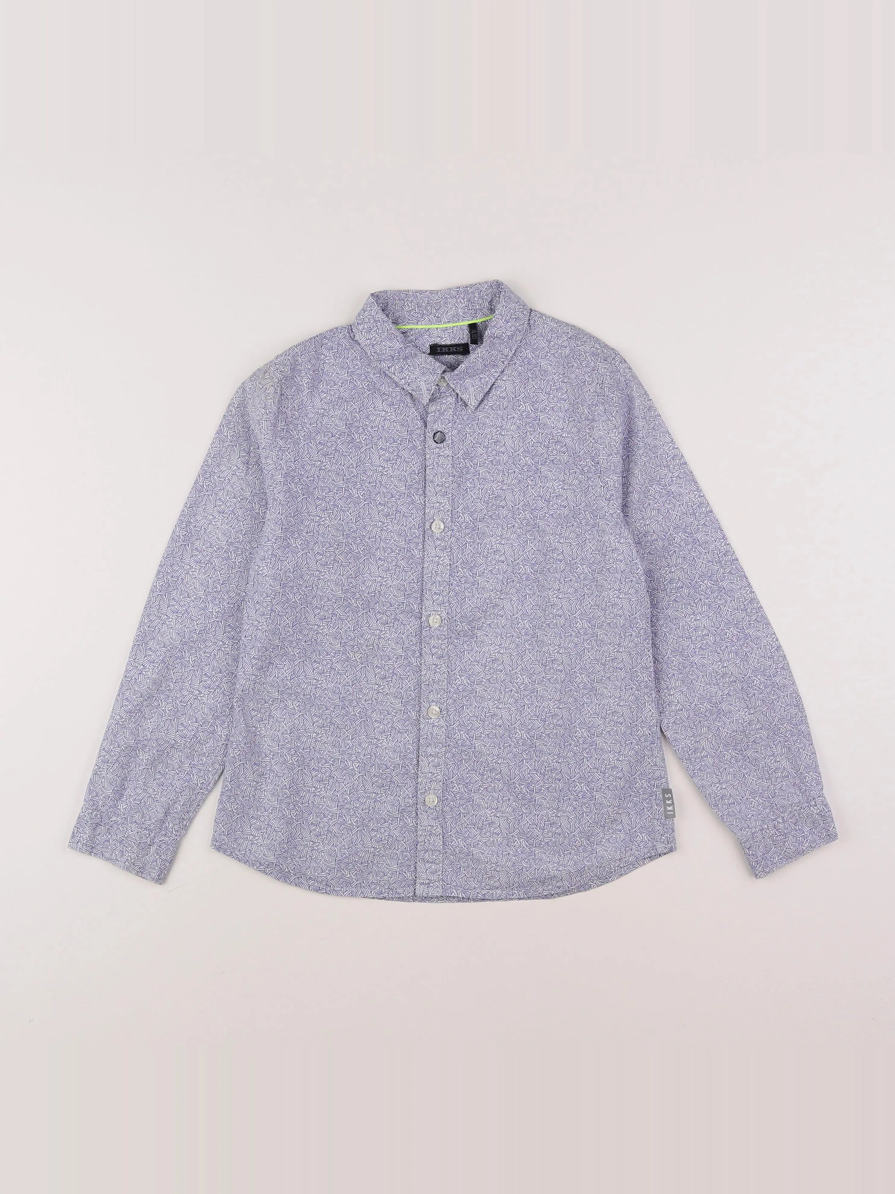 IKKS - chemise bleu - 8 ans