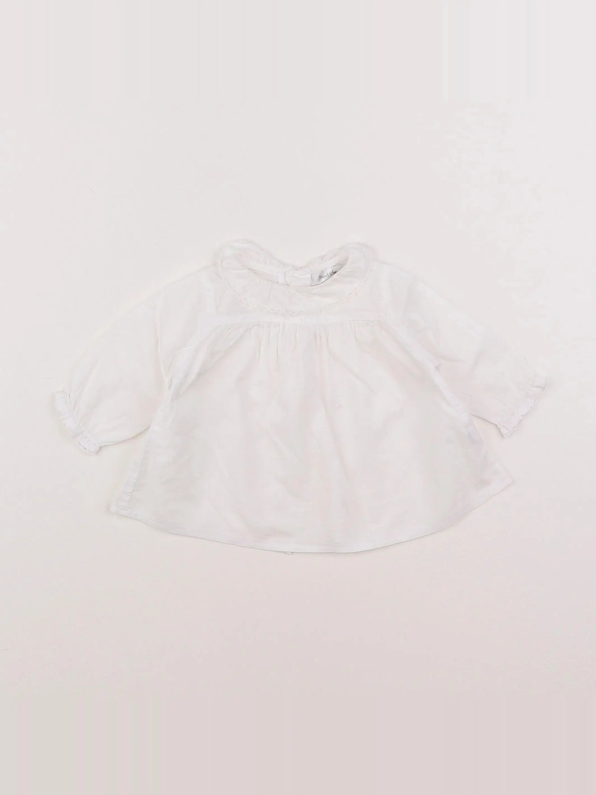 Gocco - blouse blanc - 6/9 mois