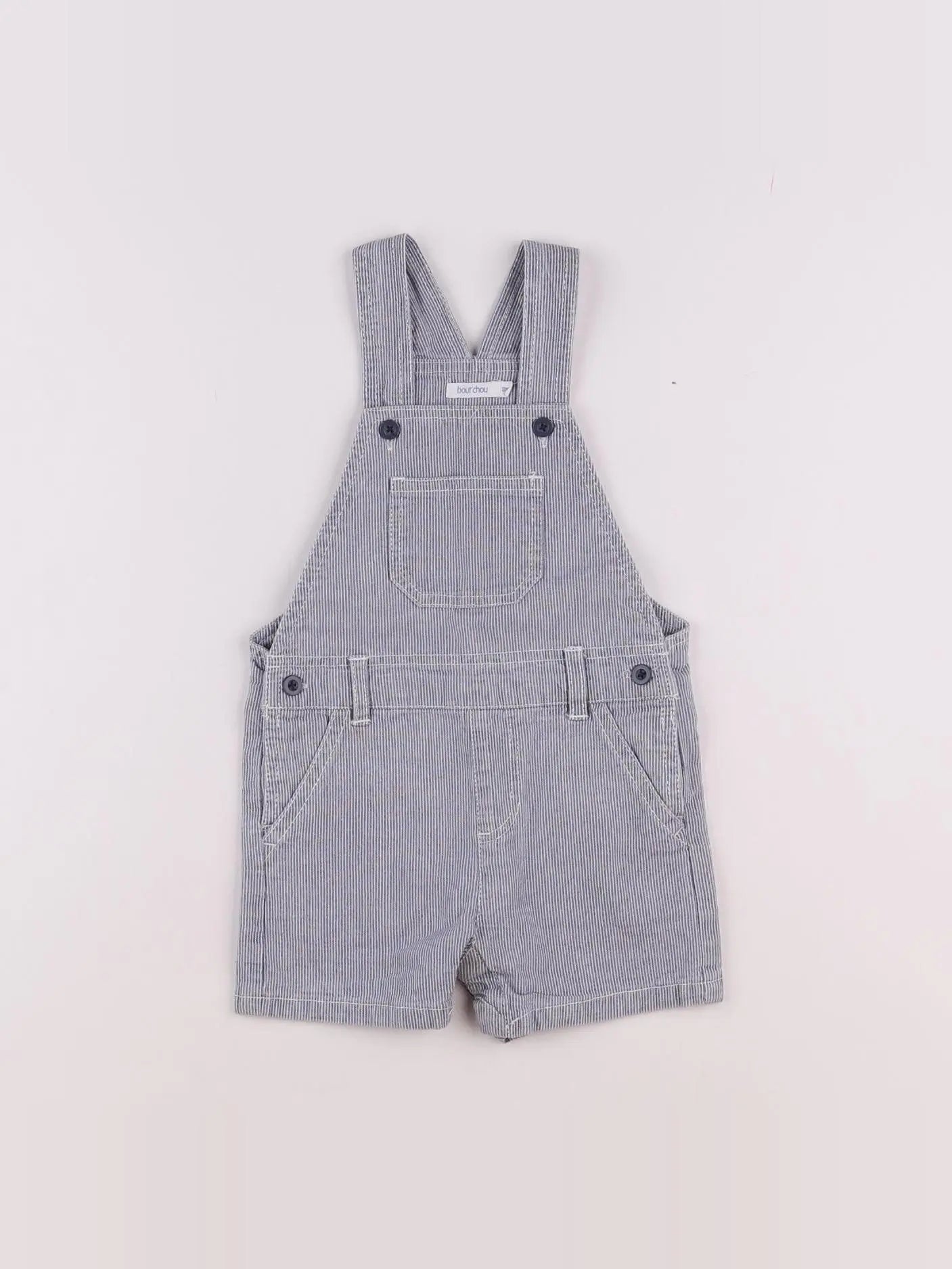 Boutchou - salopette bleu - 12 mois