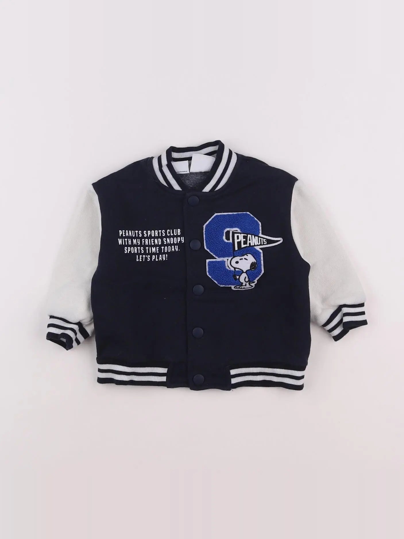 Zara - sweat bleu - 9/12 mois