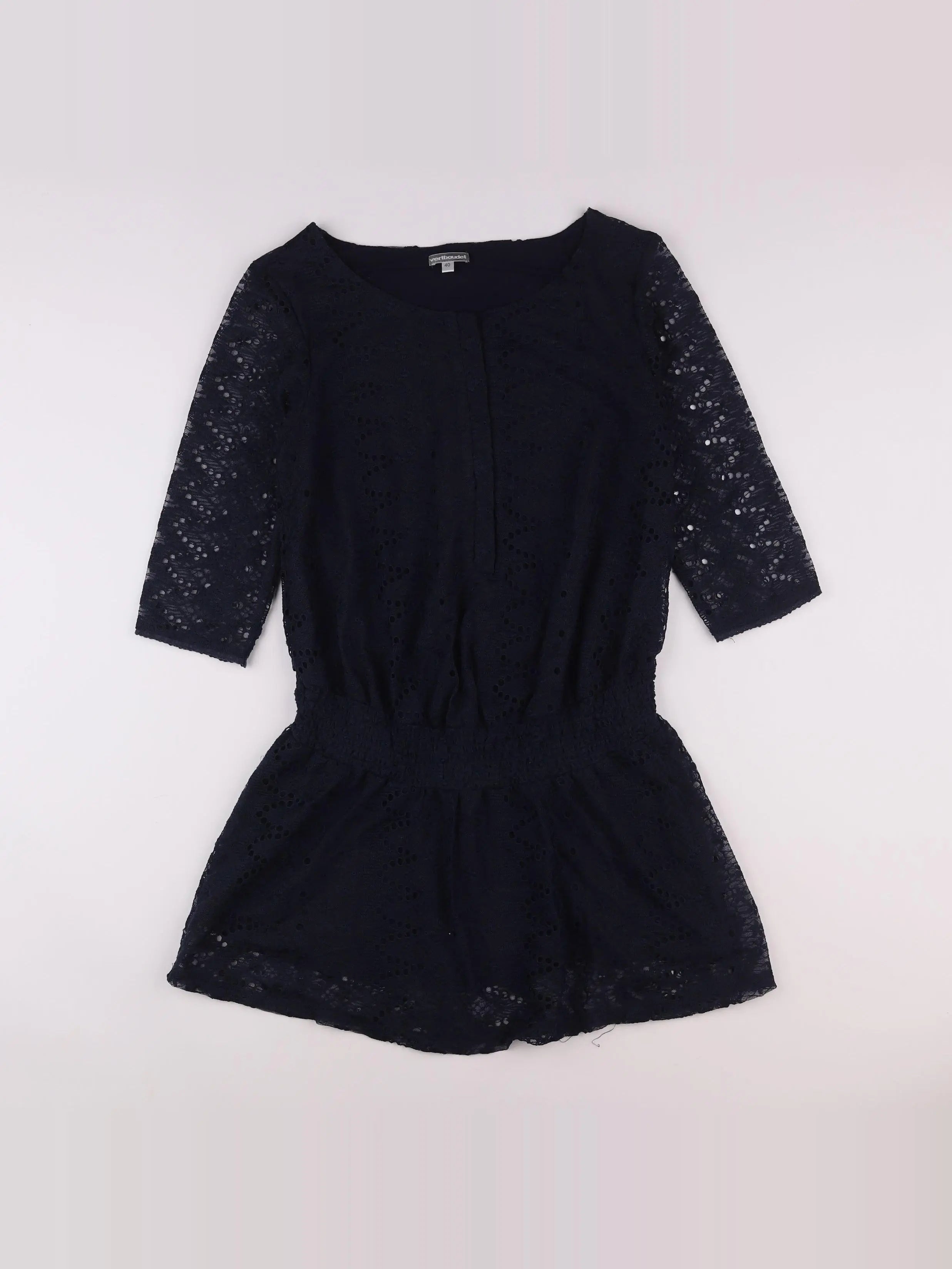 Vertbaudet - robe bleu - 40