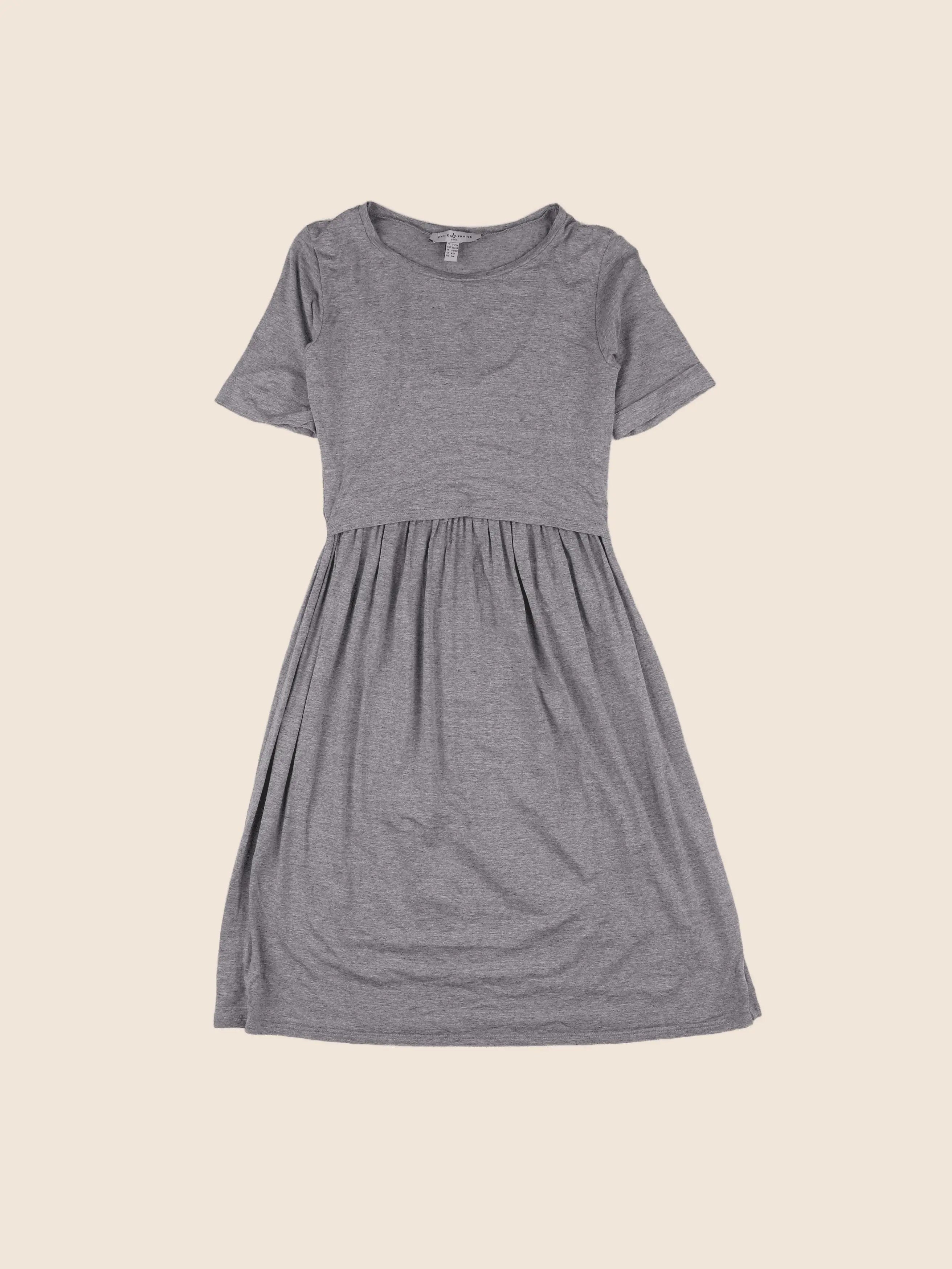 Envie de fraise - robe gris - 34 à 36