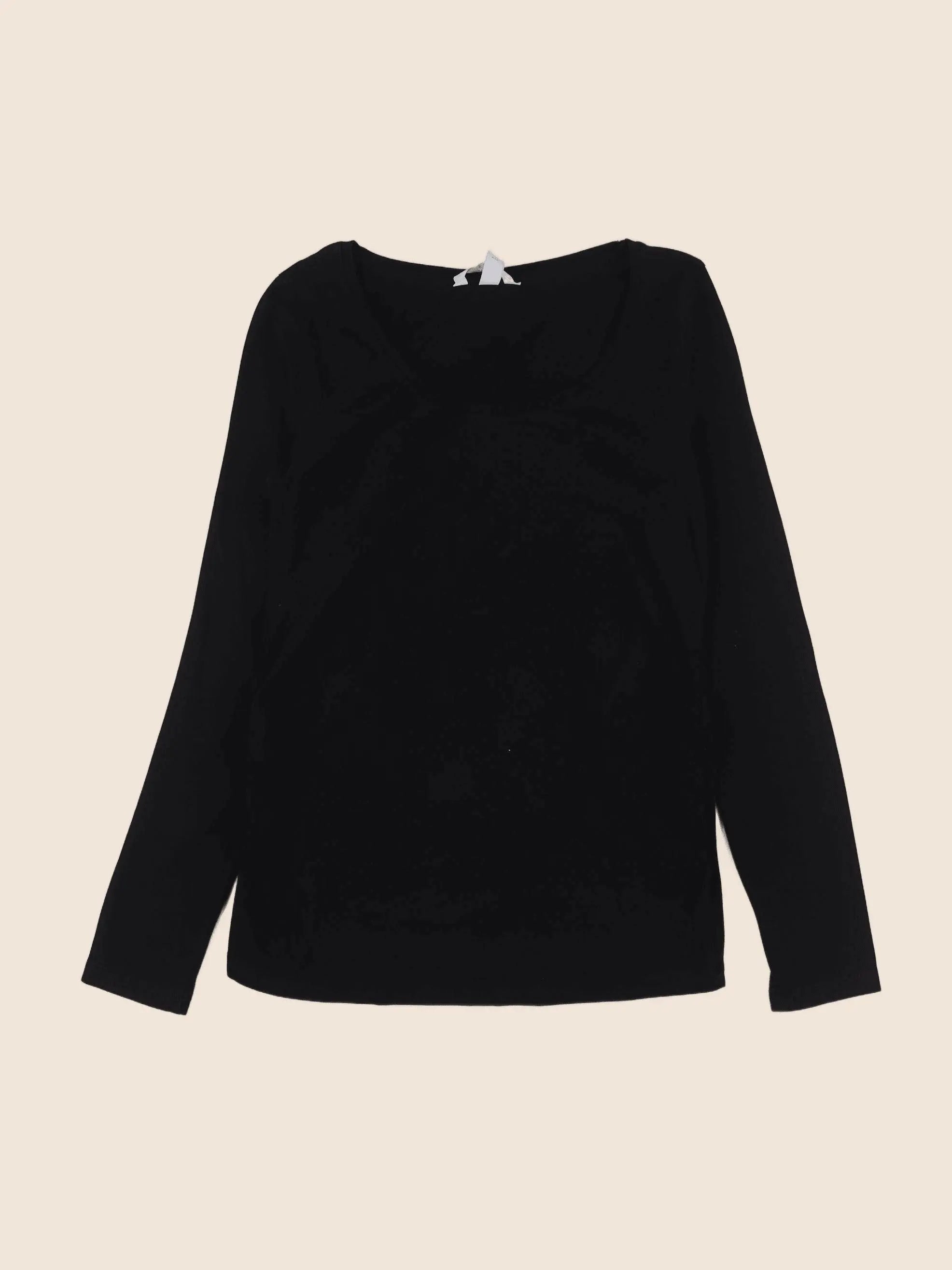 H&M - tee-shirt grossesse noir - 36