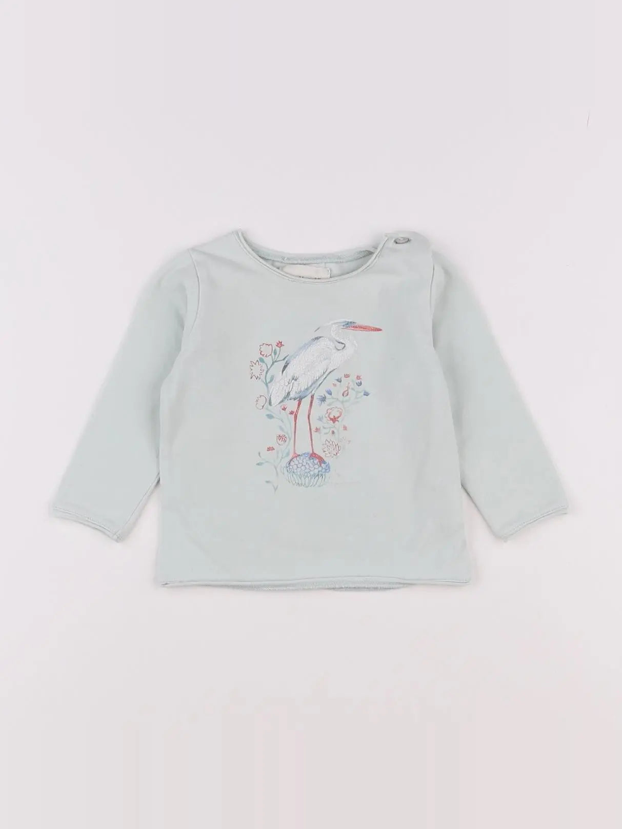 Arsène et les pipelettes - tee-shirt bleu - 12 mois