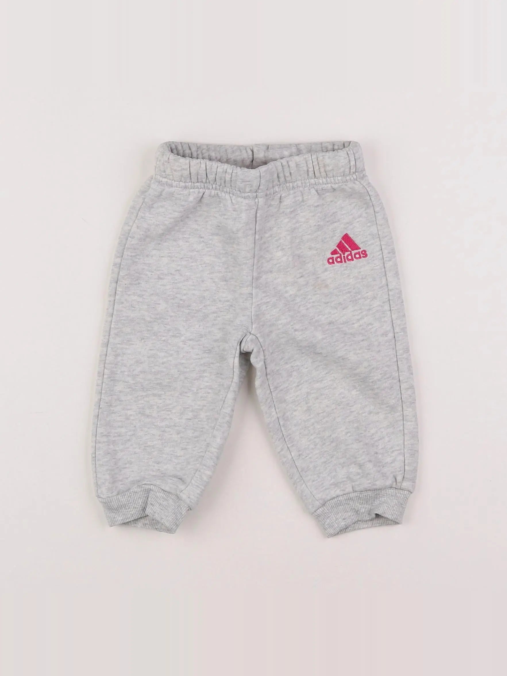 Adidas - jogging doublé gris - 3/6 mois