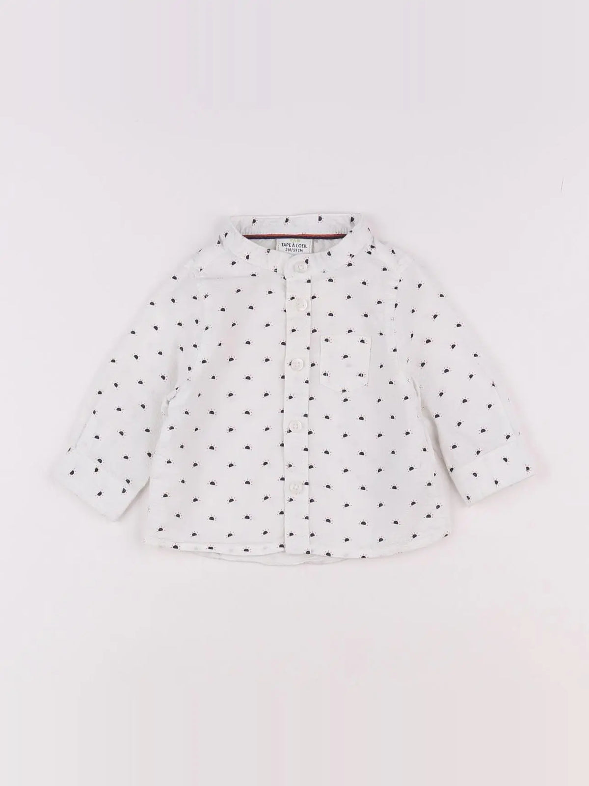 Tape à l'oeil - chemise blanc - 3 mois