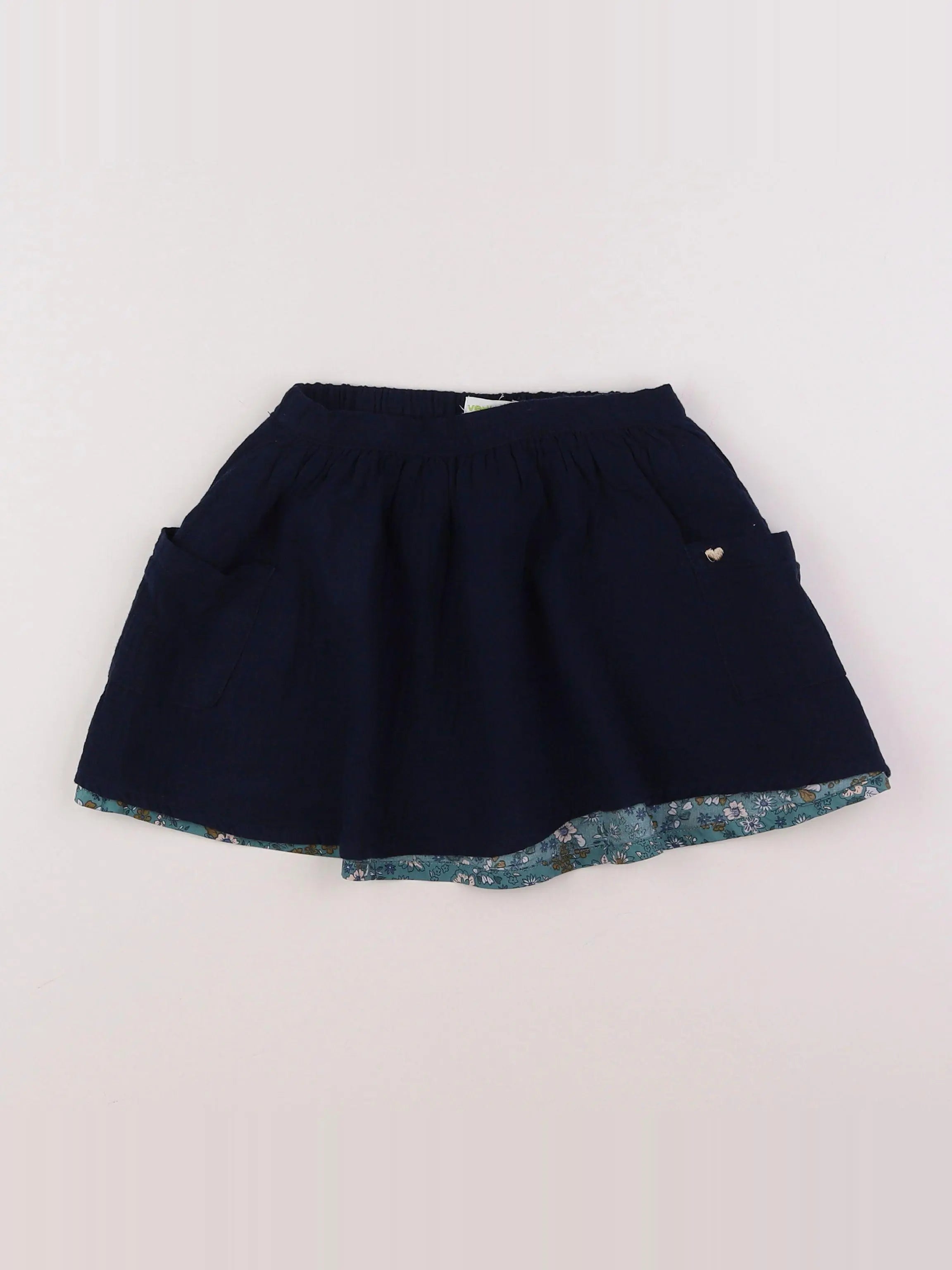 Vertbaudet - jupe bleu - 5 ans