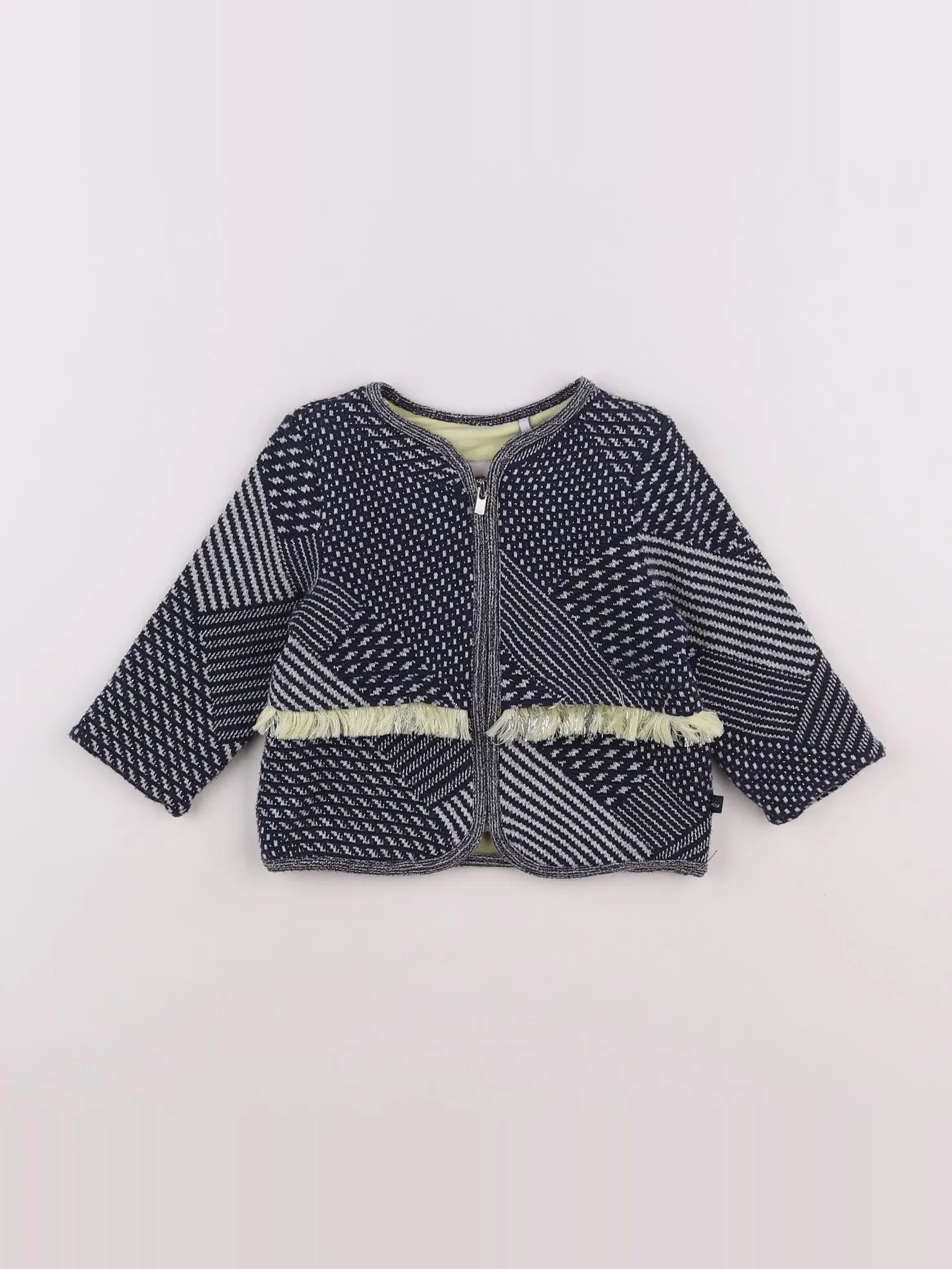 IKKS - veste bleu - 12 mois